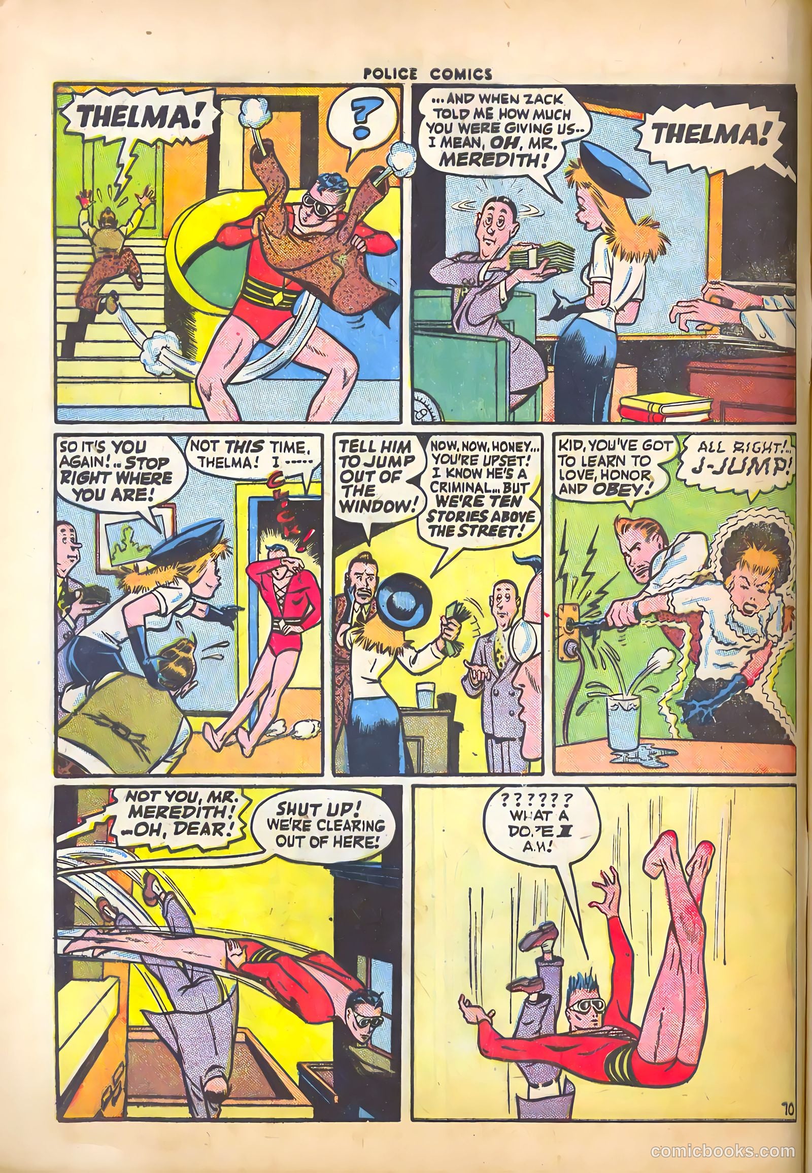 Police Comics #49 (1945) — page 12 of 60