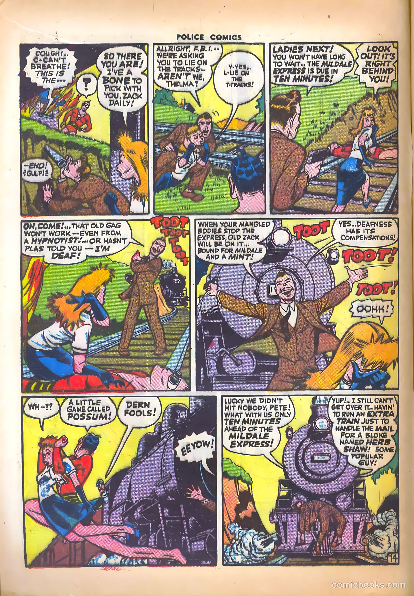 Police Comics #49 (1945) — page 16 of 60