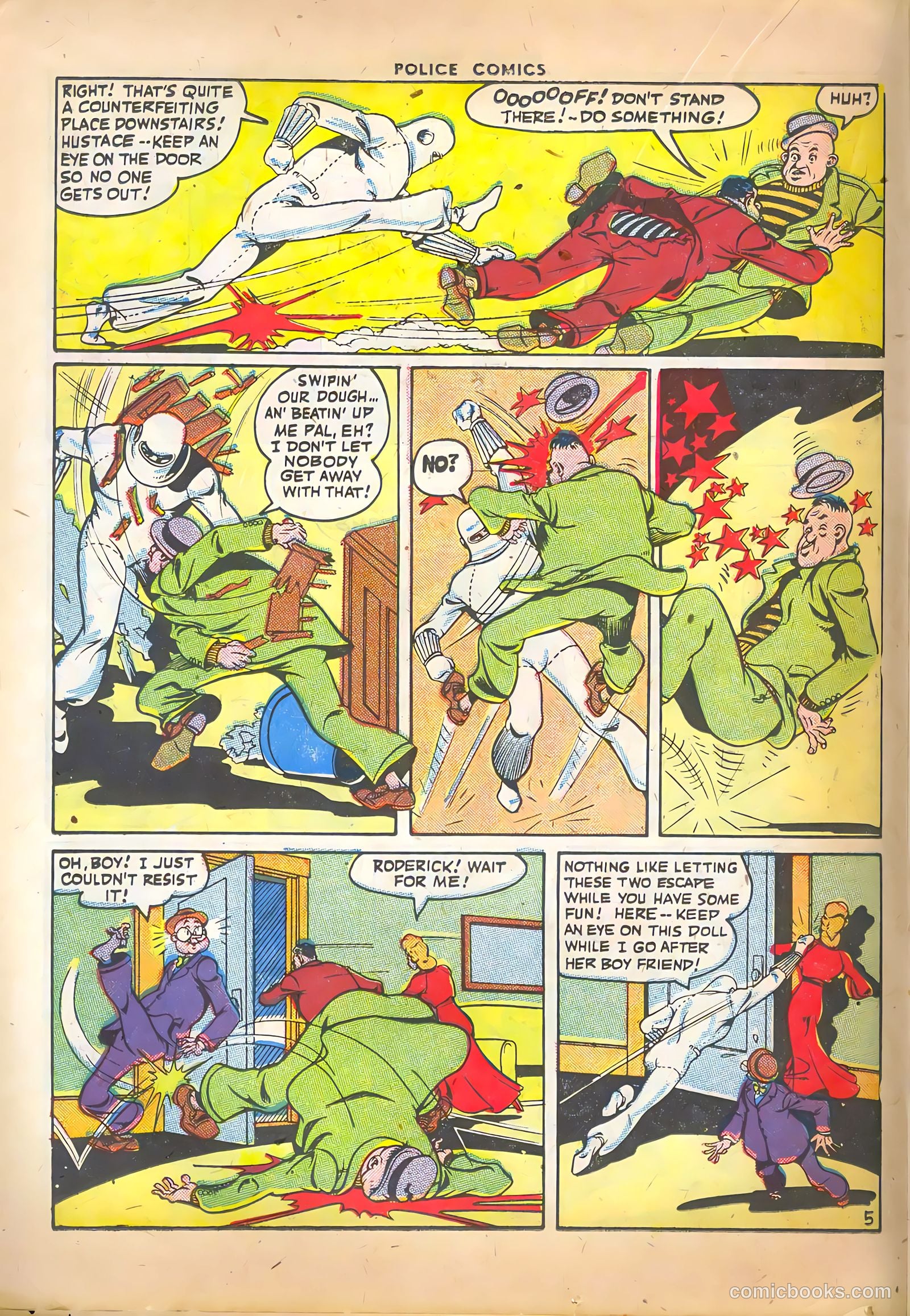 Police Comics #49 (1945) — page 28 of 60