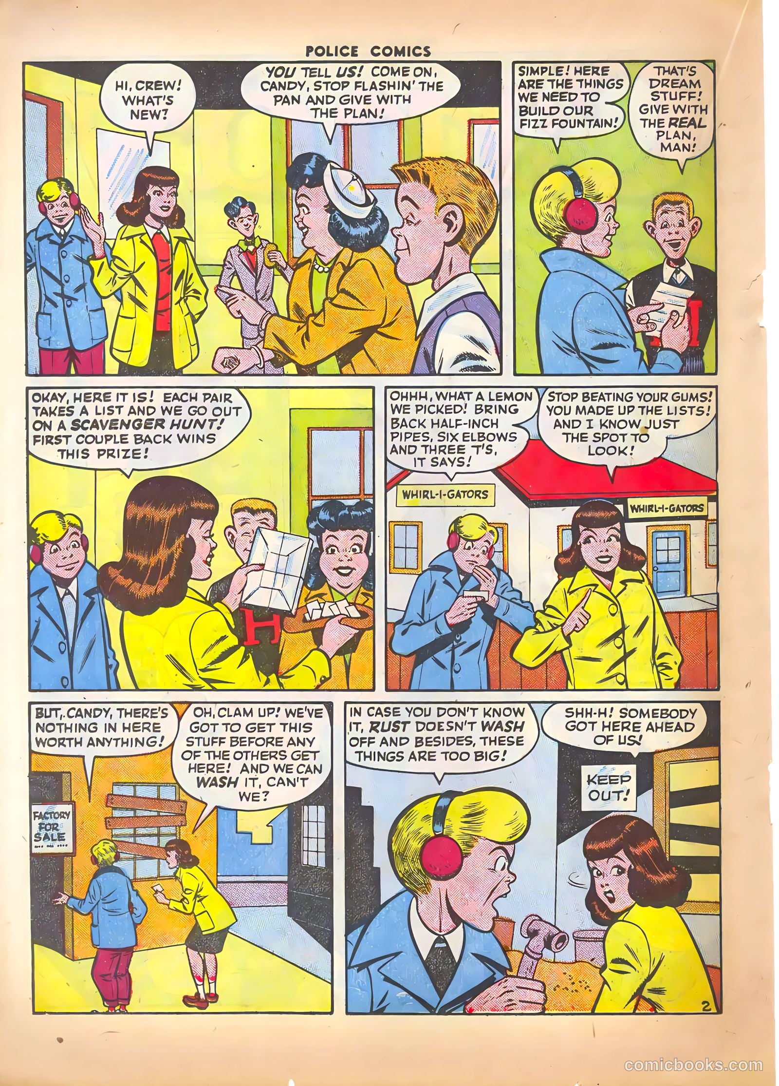 Police Comics #49 (1945) — page 32 of 60