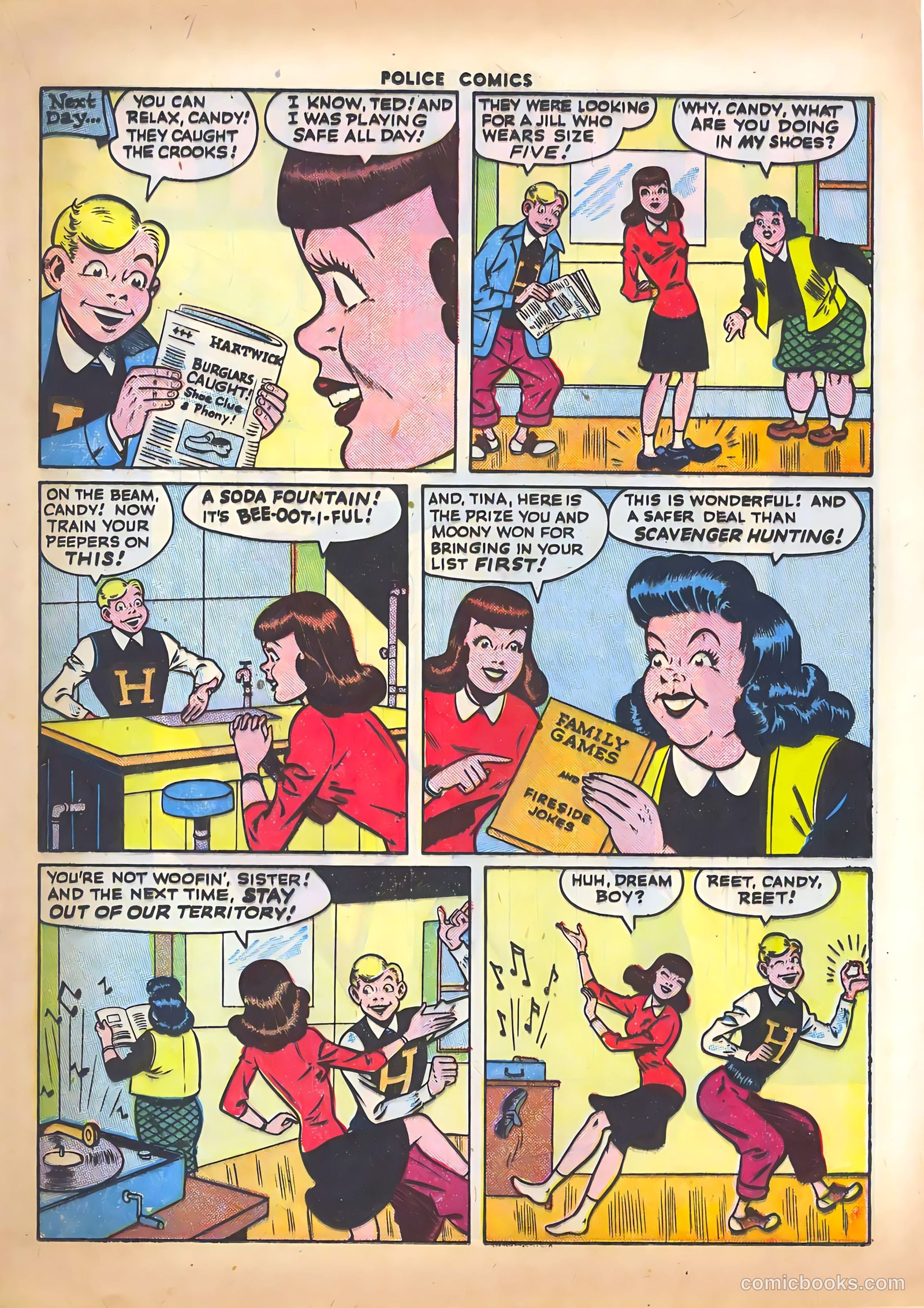 Police Comics #49 (1945) — page 37 of 60