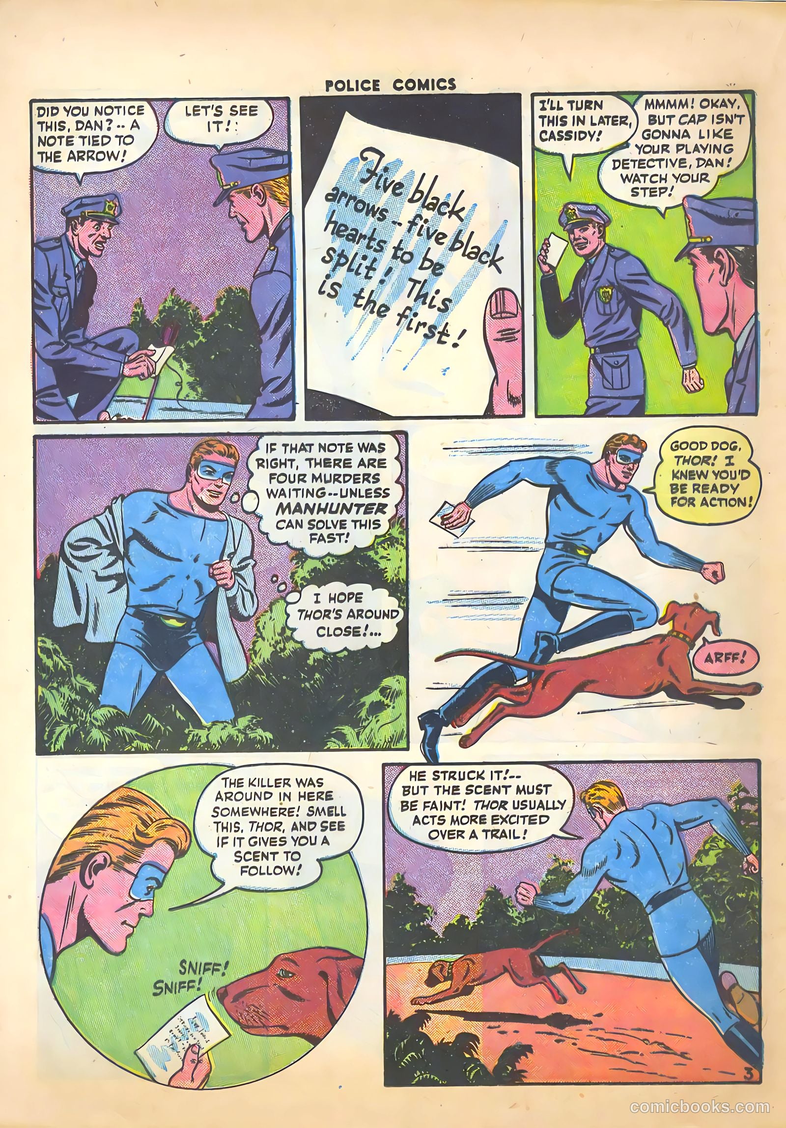 Police Comics #49 (1945) — page 40 of 60