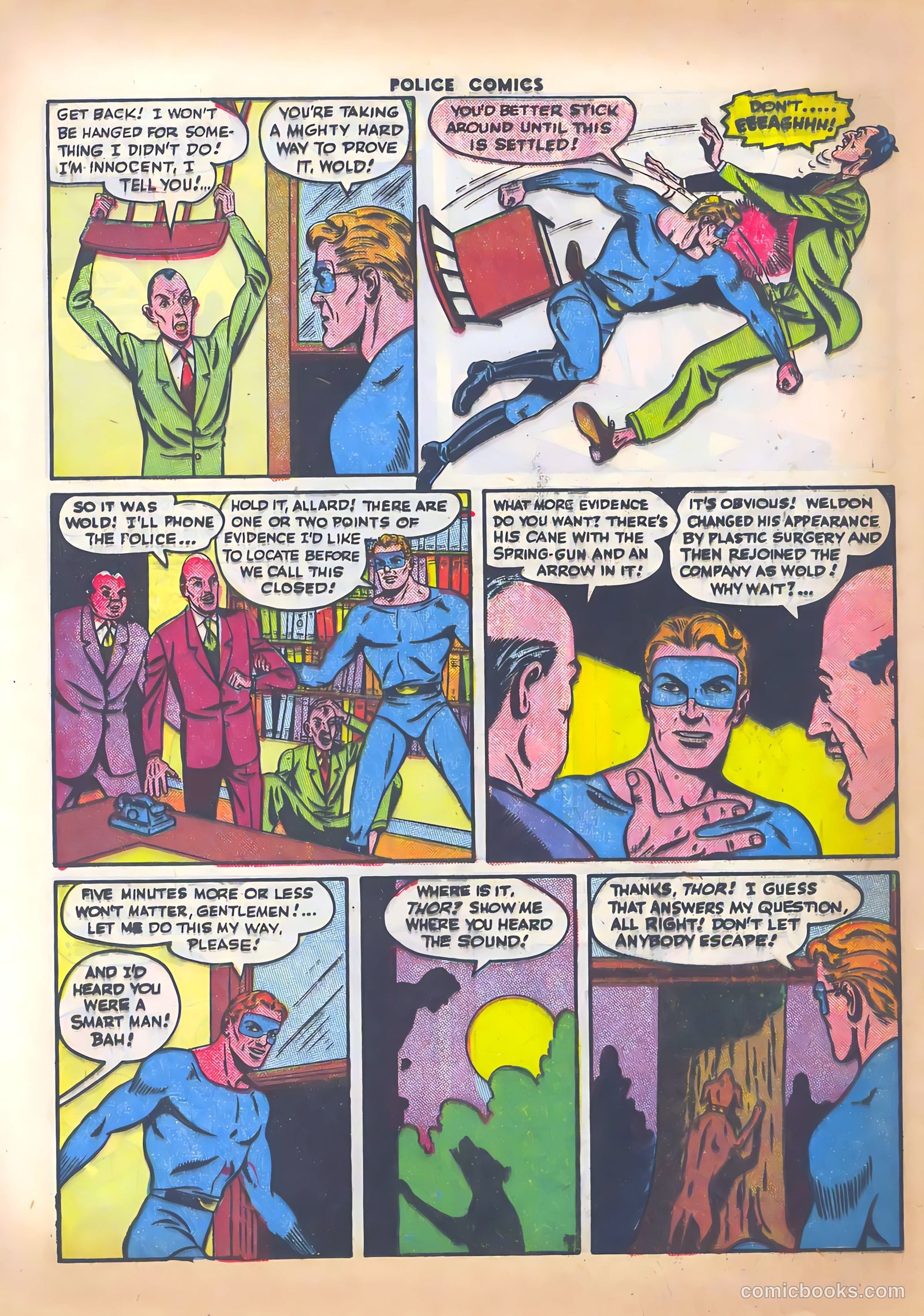 Police Comics #49 (1945) — page 44 of 60