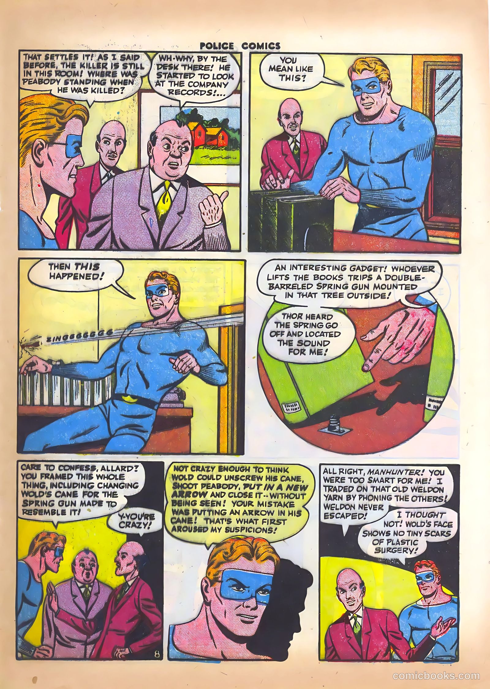Police Comics #49 (1945) — page 45 of 60
