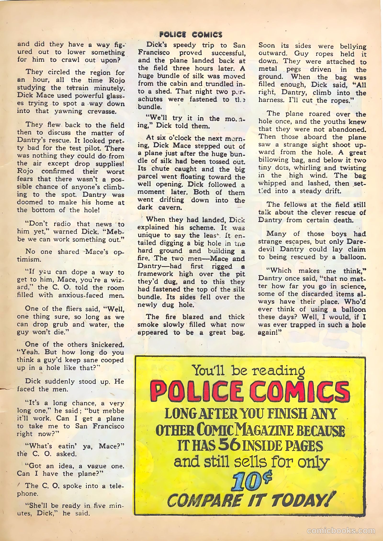 Police Comics #49 (1945) — page 49 of 60