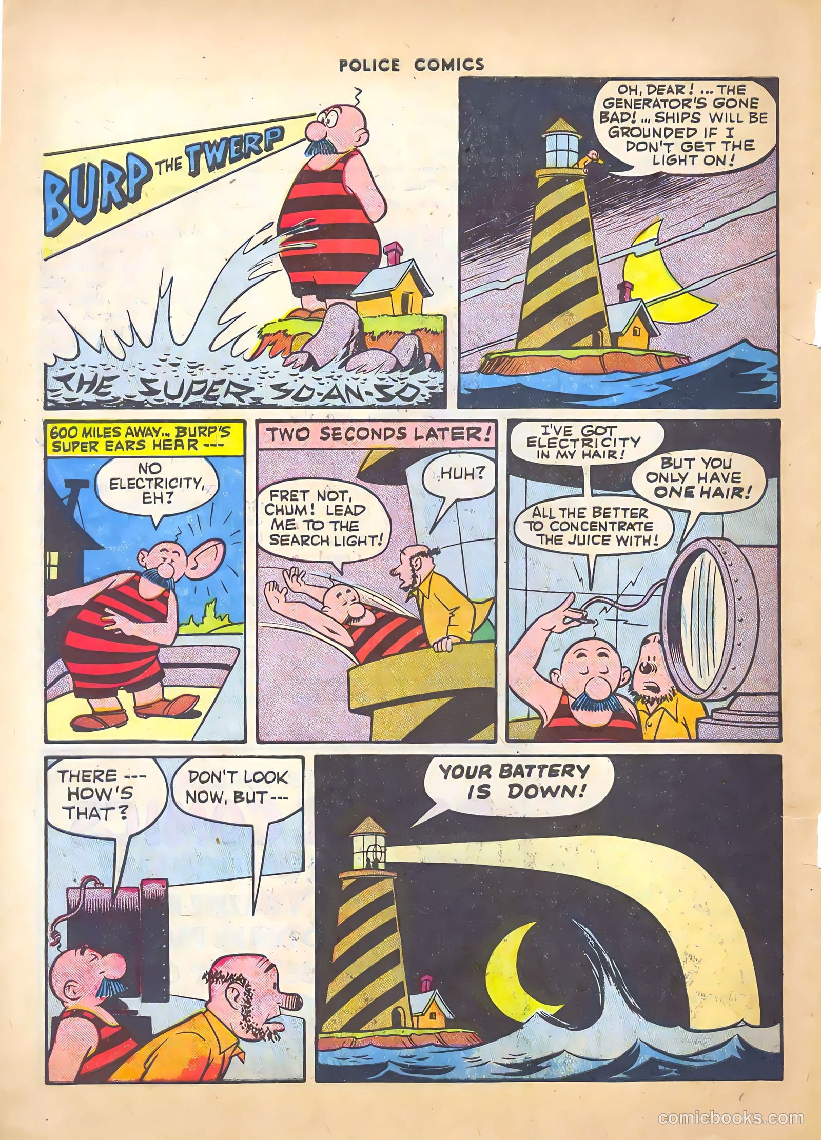 Police Comics #49 (1945) — page 50 of 60