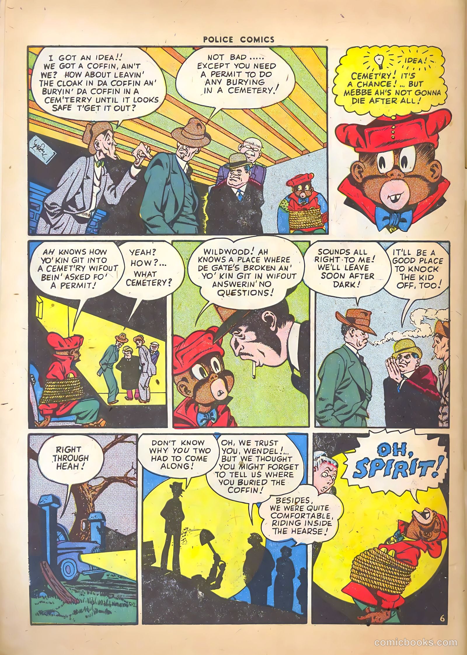 Police Comics #49 (1945) — page 56 of 60