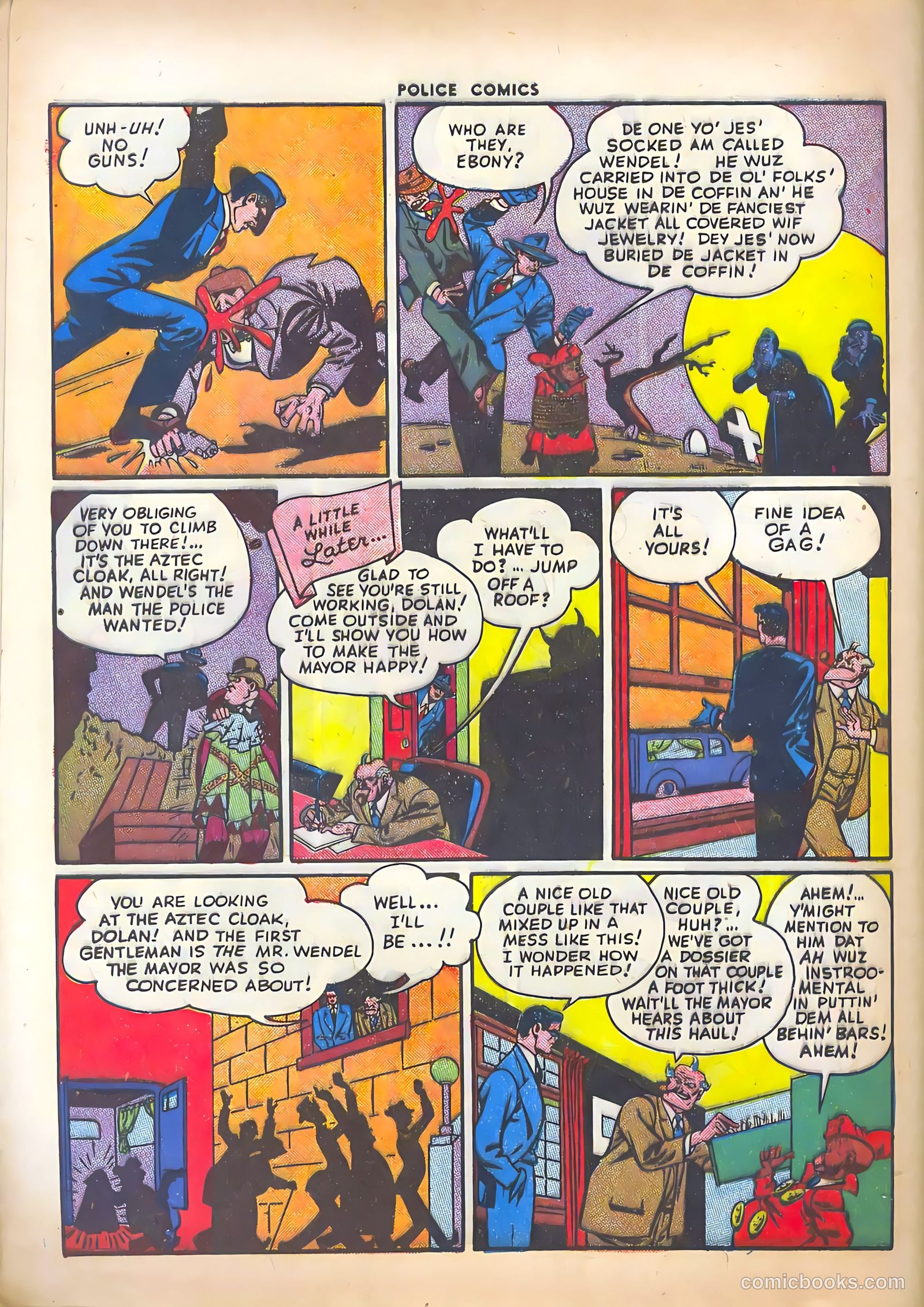Police Comics #49 (1945) — page 58 of 60