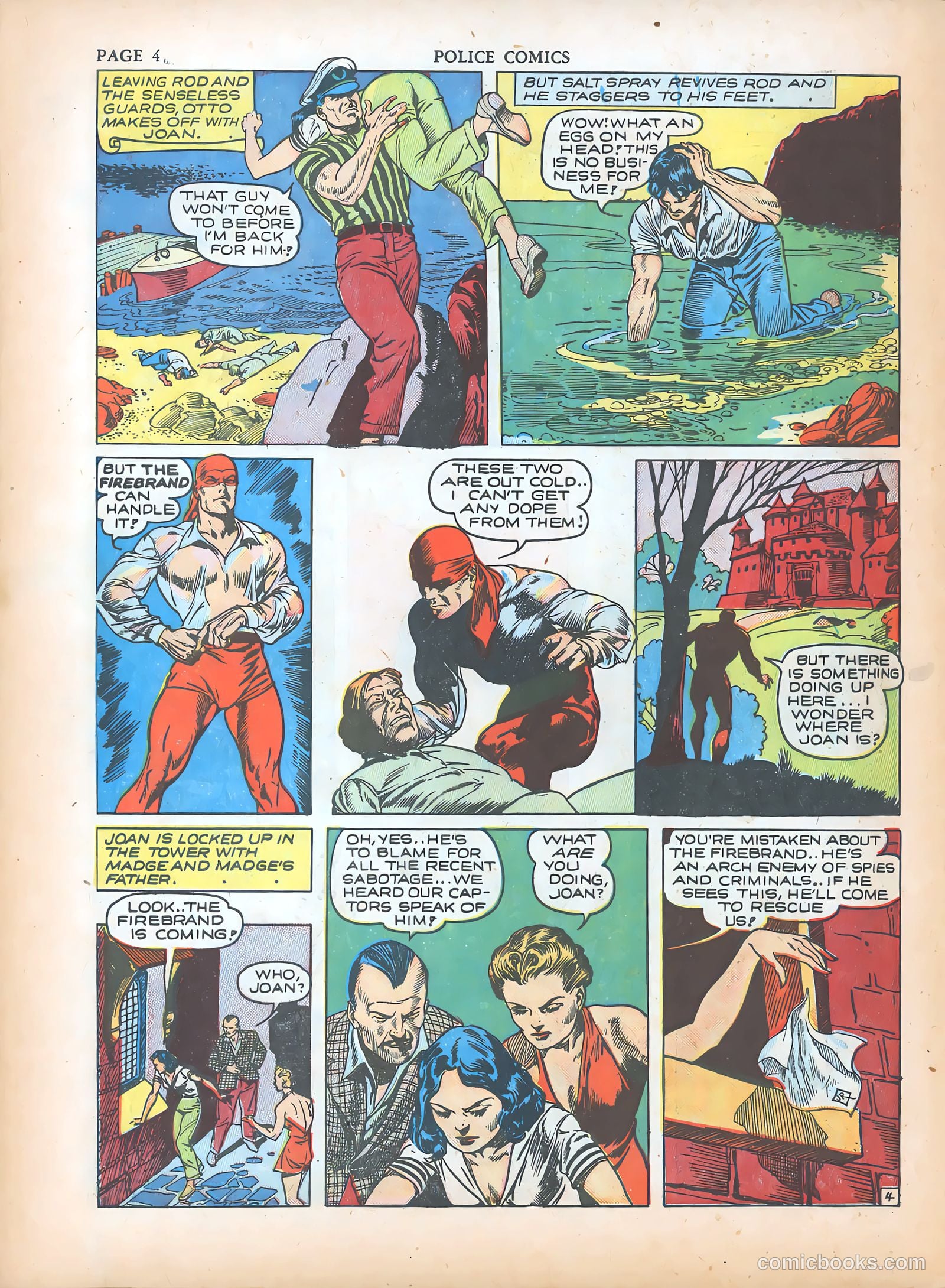 Police Comics #5 (1941) — page 6 of 68