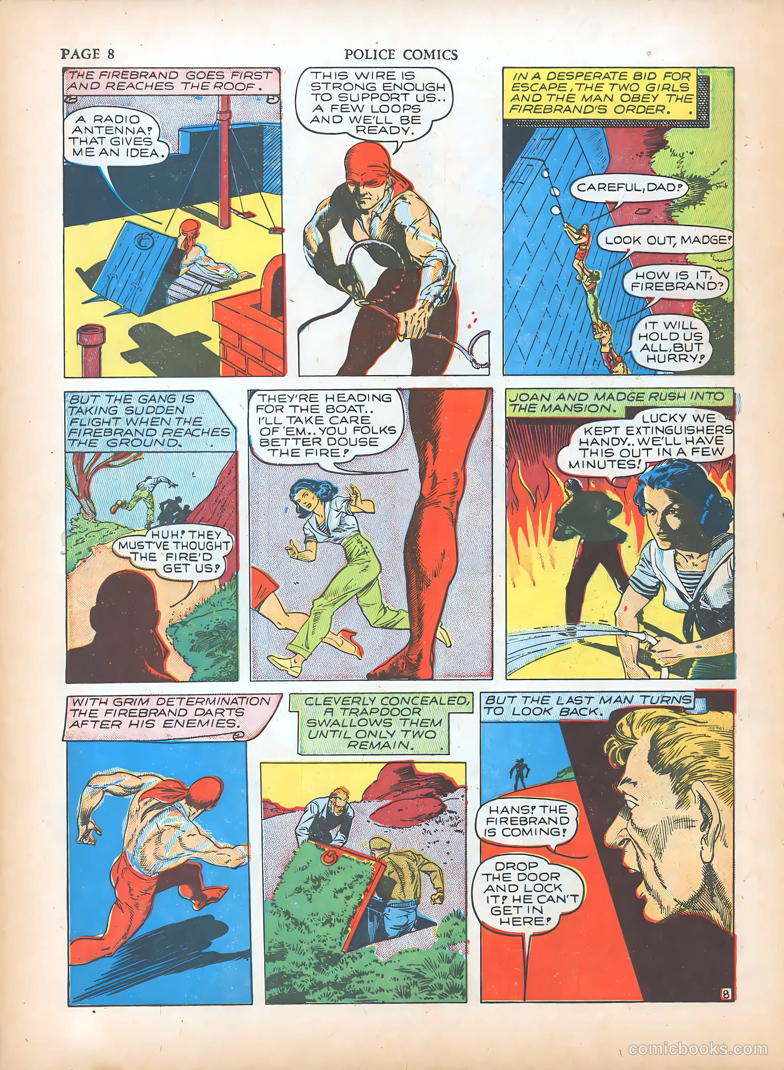 Police Comics #5 (1941) — page 10 of 68