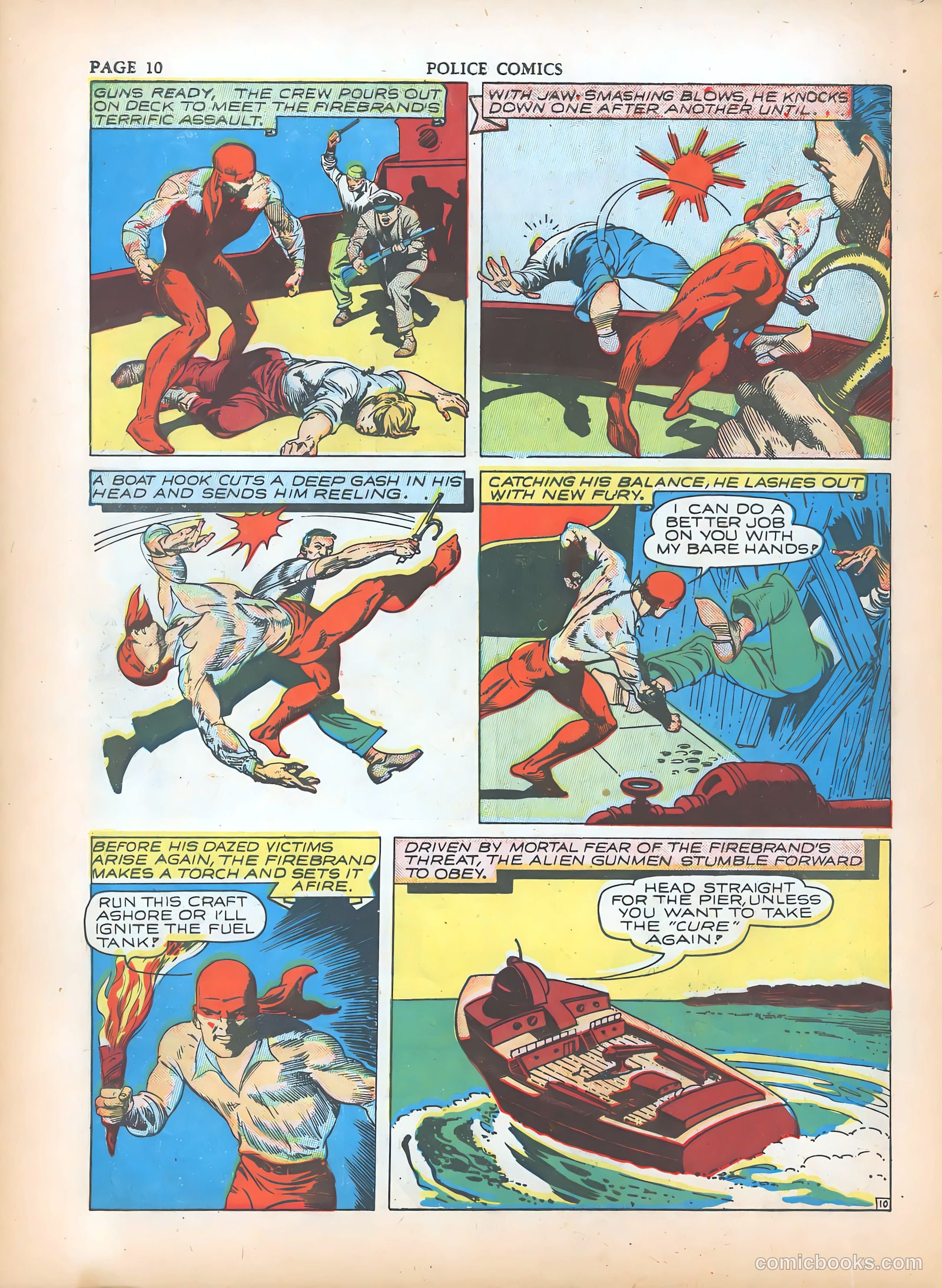 Police Comics #5 (1941) — page 12 of 68