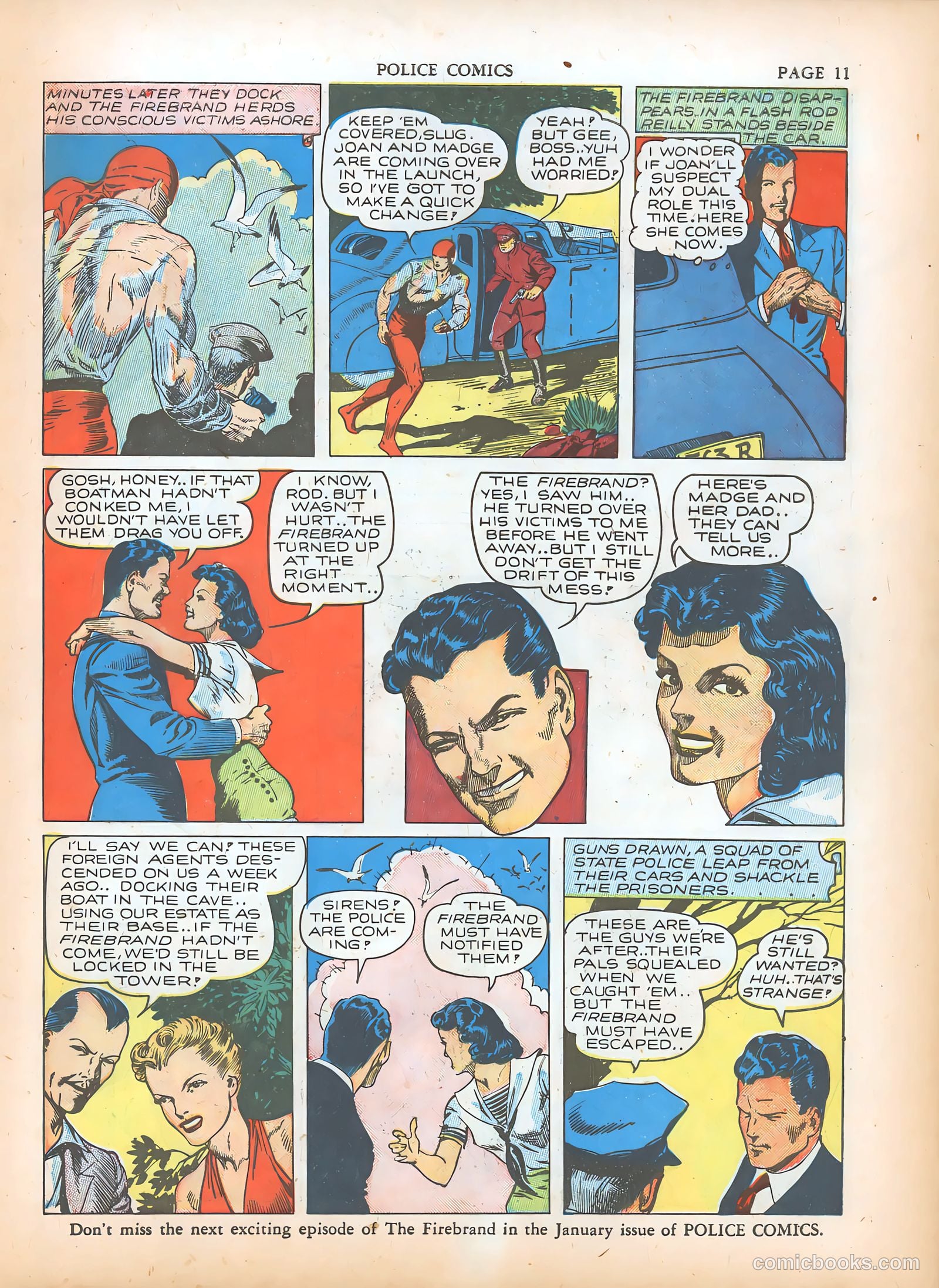 Police Comics #5 (1941) — page 13 of 68