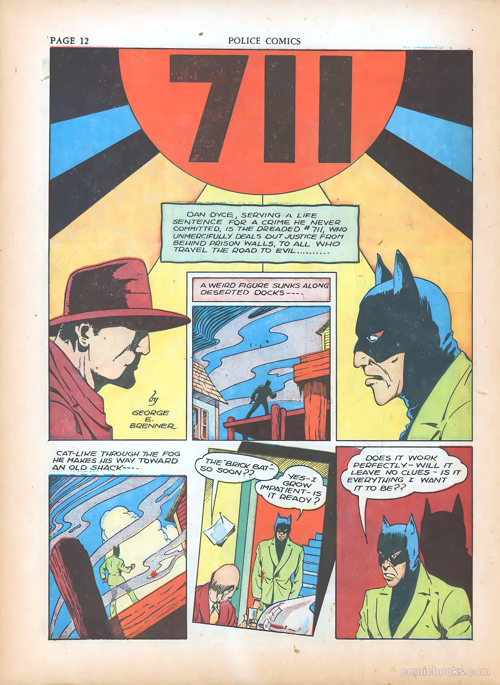 Police Comics #5 (1941) — page 14 of 68