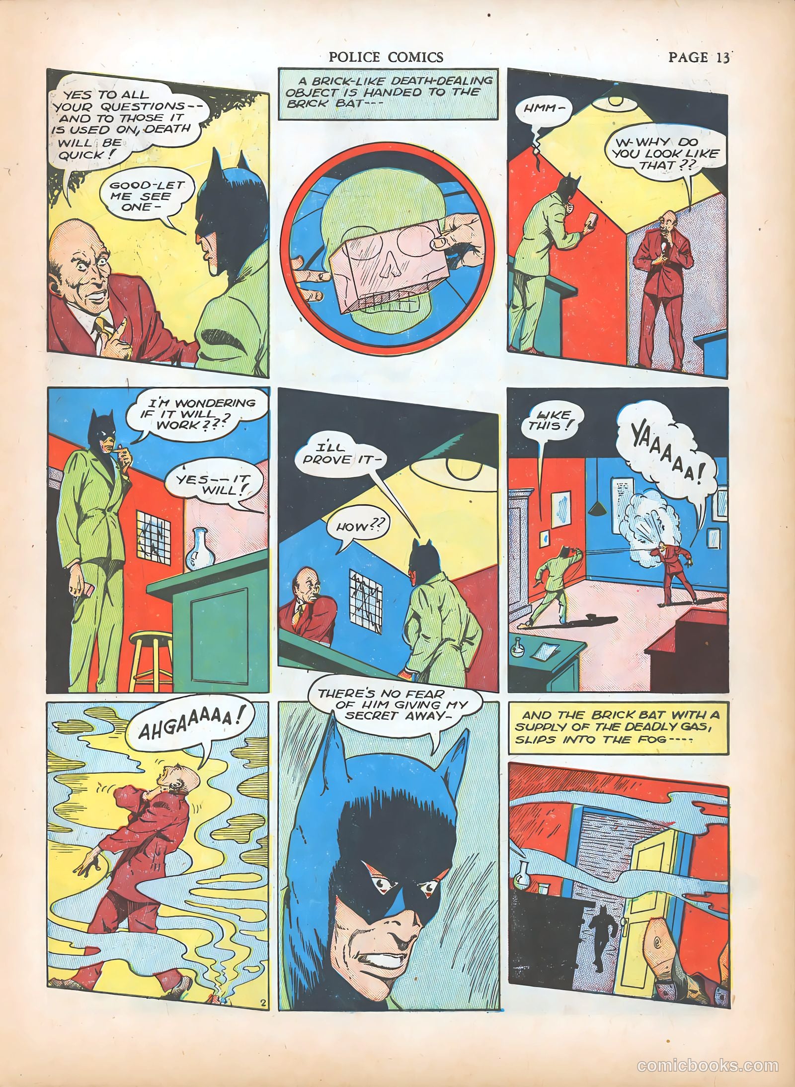 Police Comics #5 (1941) — page 15 of 68
