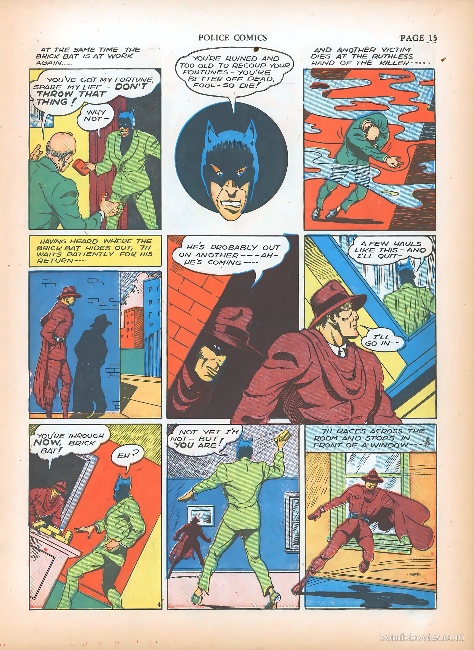 Police Comics #5 (1941) — page 17 of 68