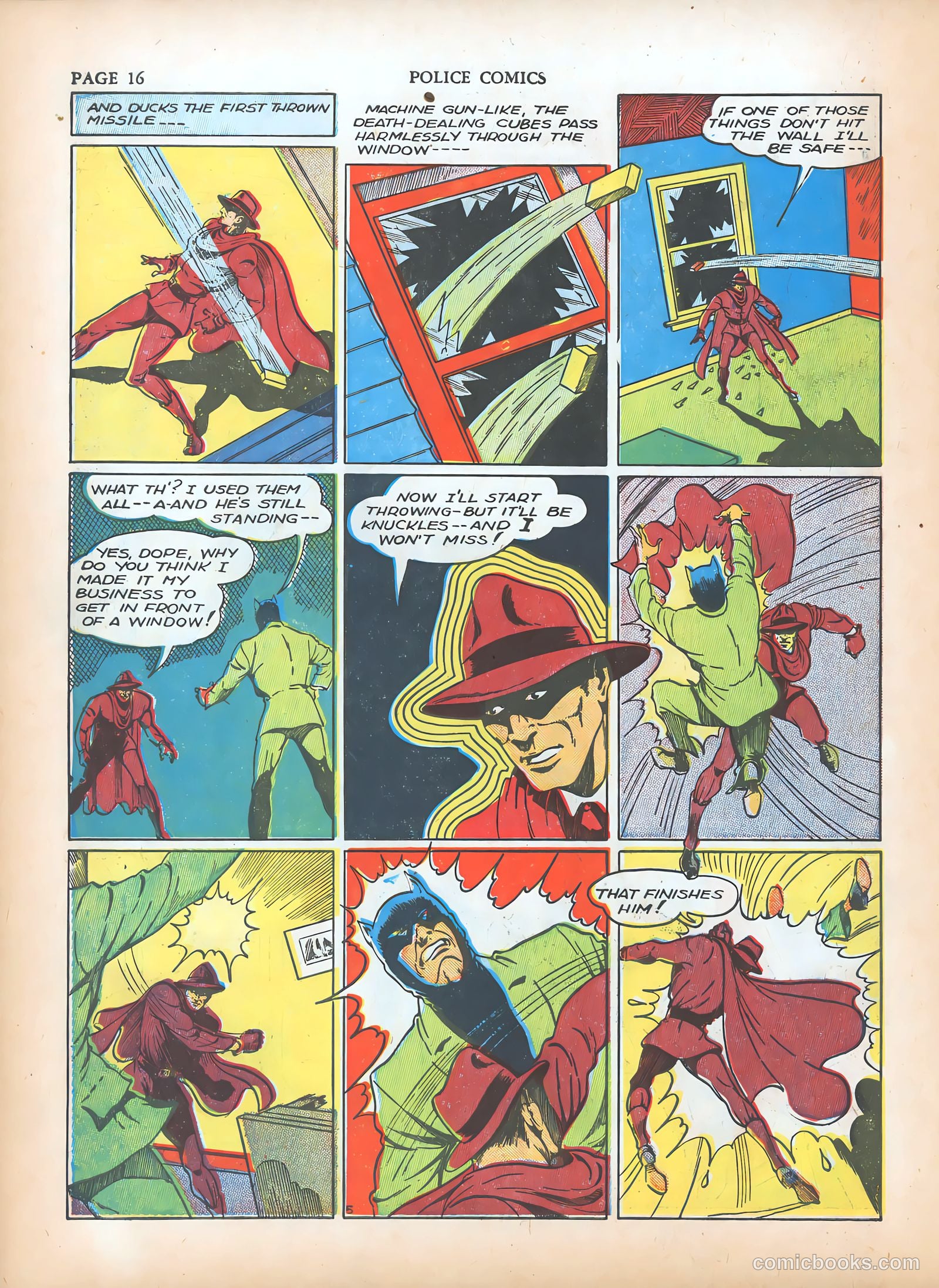 Police Comics #5 (1941) — page 18 of 68