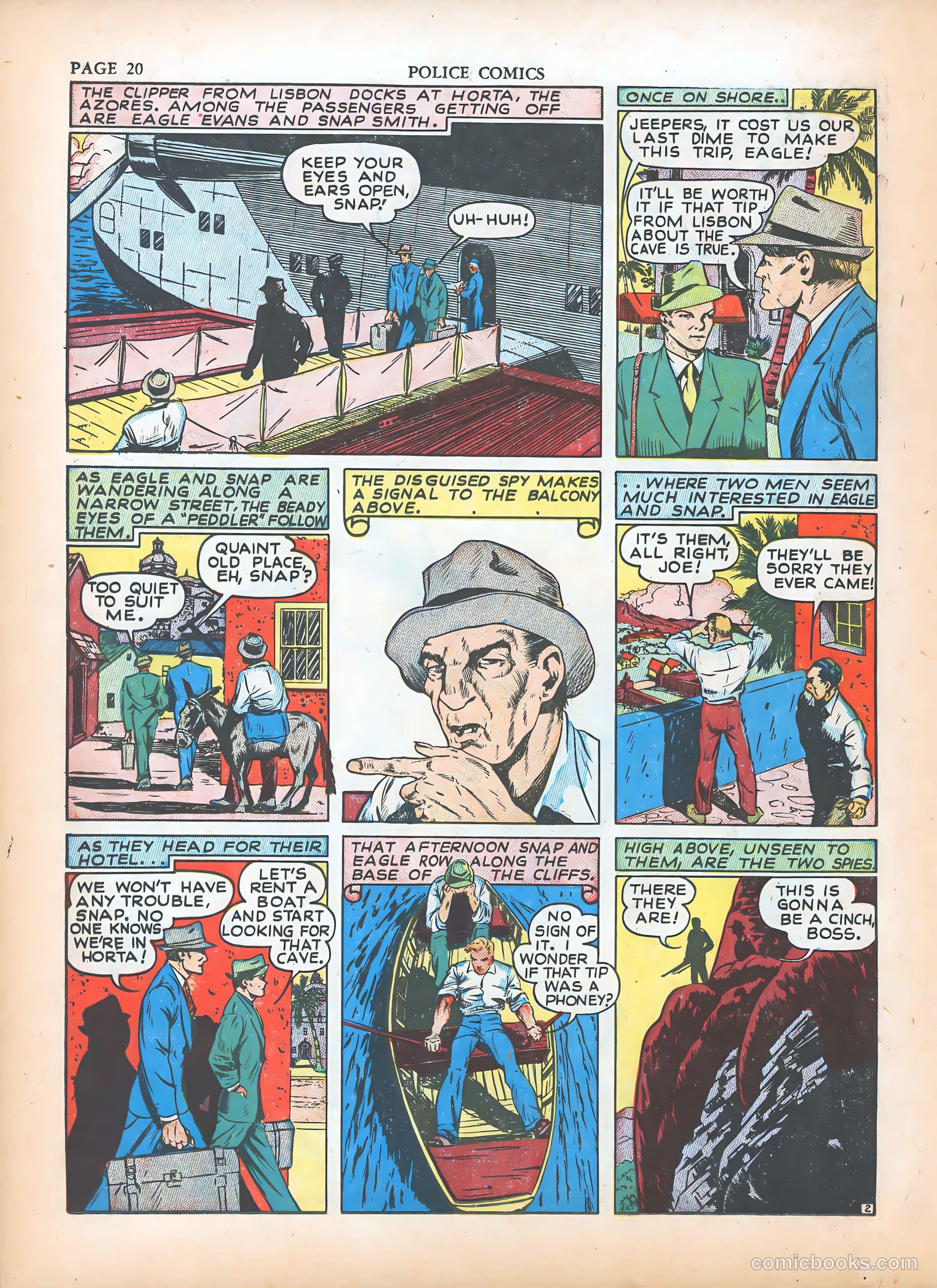 Police Comics #5 (1941) — page 22 of 68