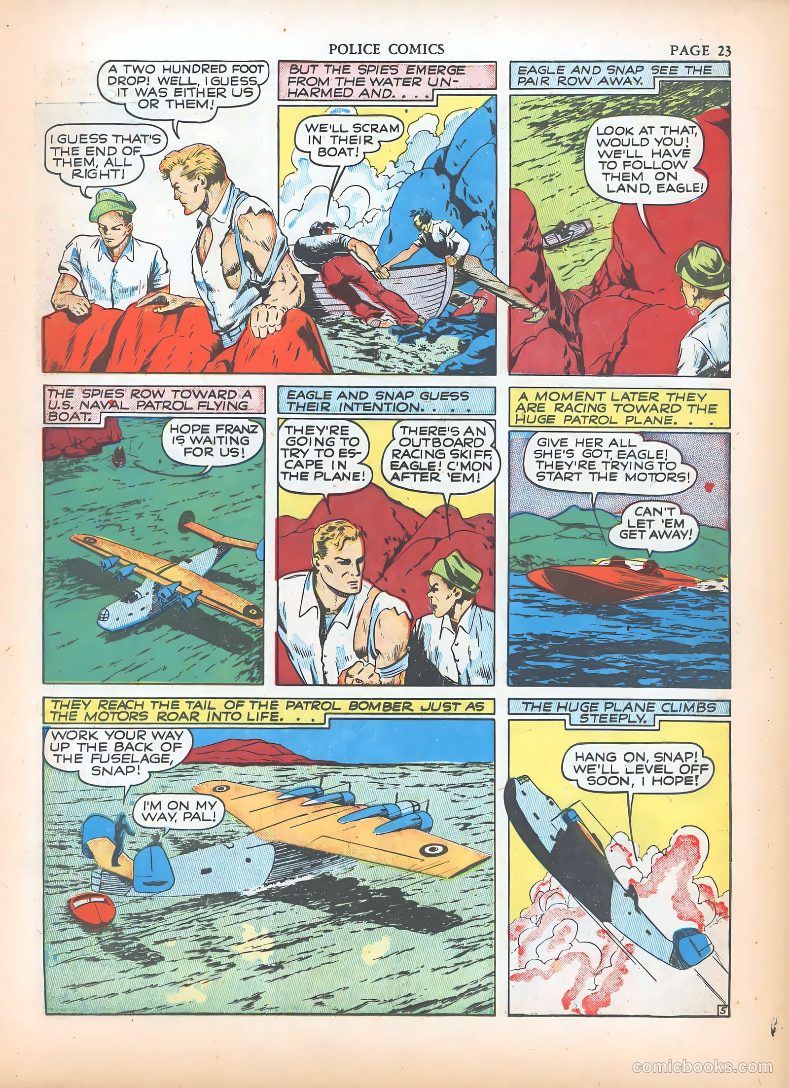 Police Comics #5 (1941) — page 25 of 68