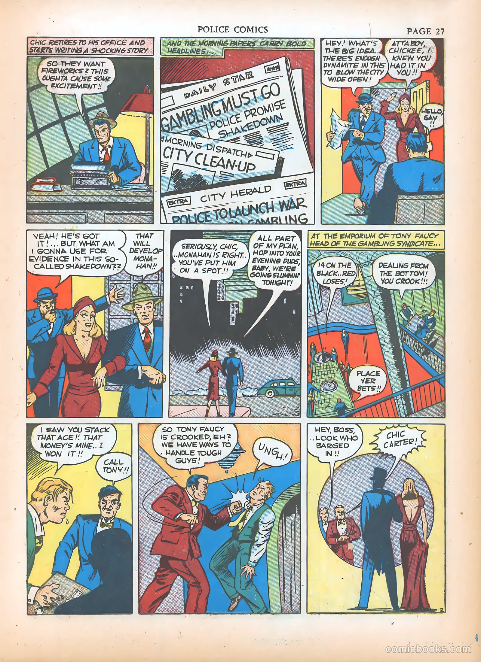 Police Comics #5 (1941) — page 29 of 68