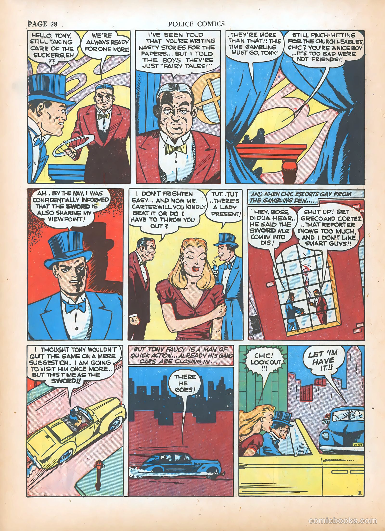 Police Comics #5 (1941) — page 30 of 68