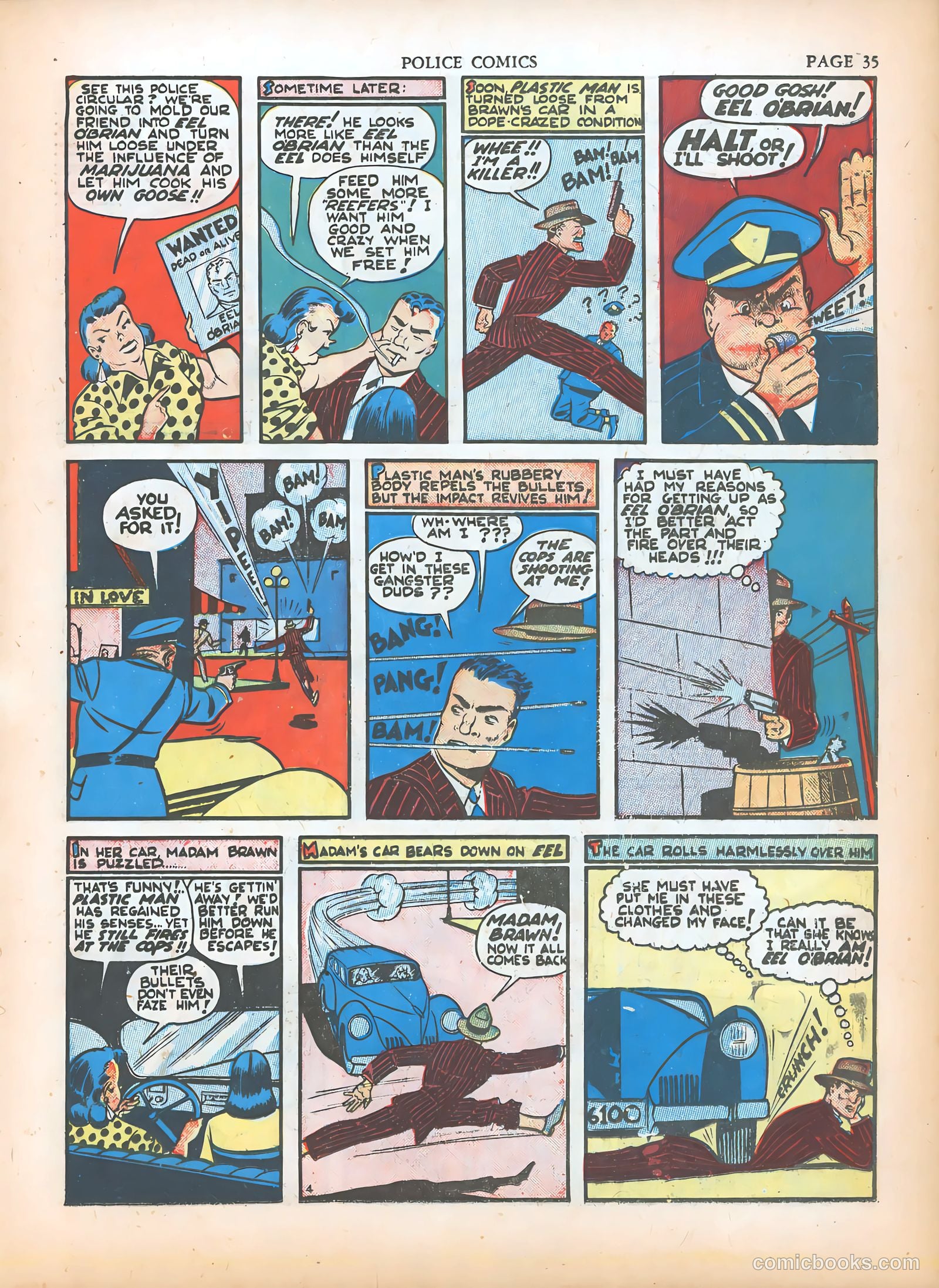 Police Comics #5 (1941) — page 37 of 68