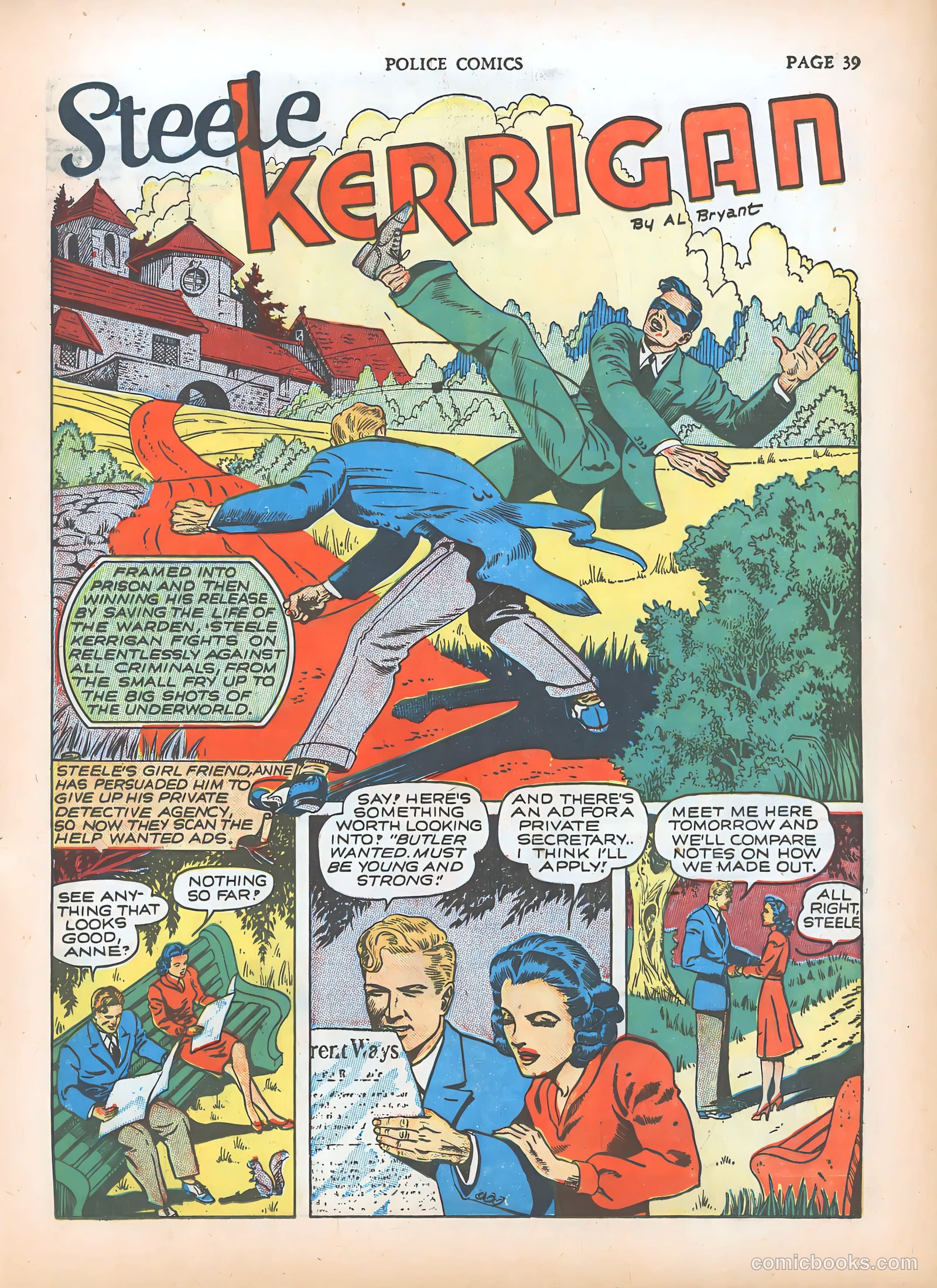Police Comics #5 (1941) — page 41 of 68