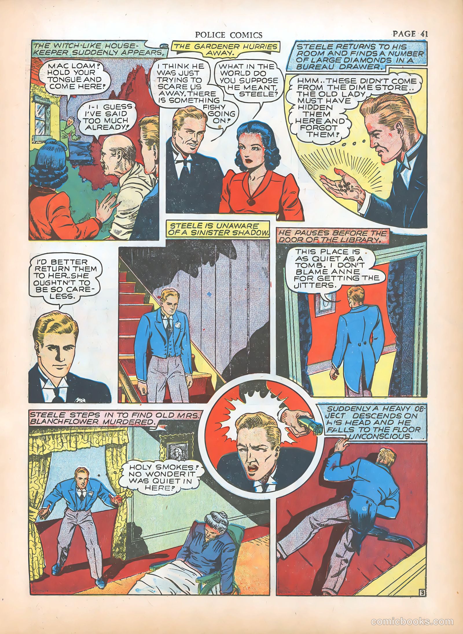 Police Comics #5 (1941) — page 43 of 68
