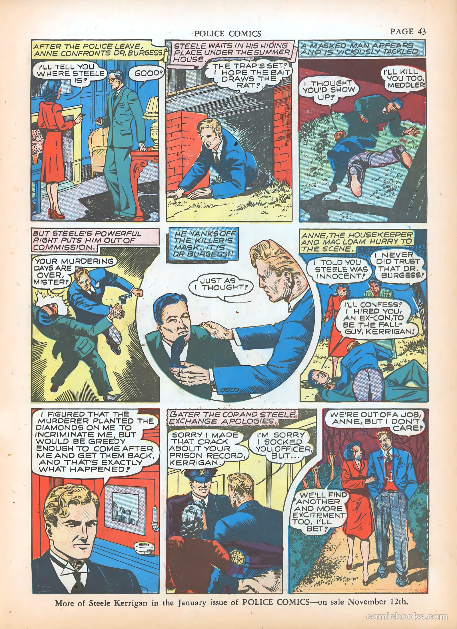 Police Comics #5 (1941) — page 45 of 68