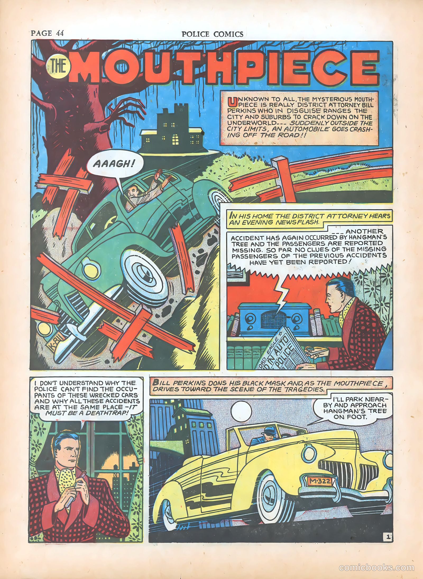 Police Comics #5 (1941) — page 46 of 68