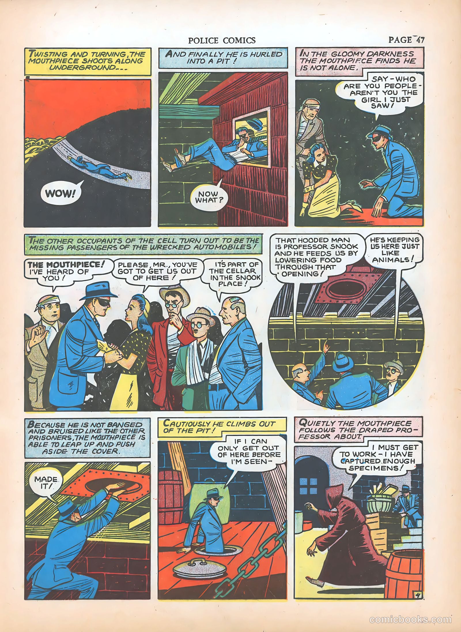 Police Comics #5 (1941) — page 49 of 68