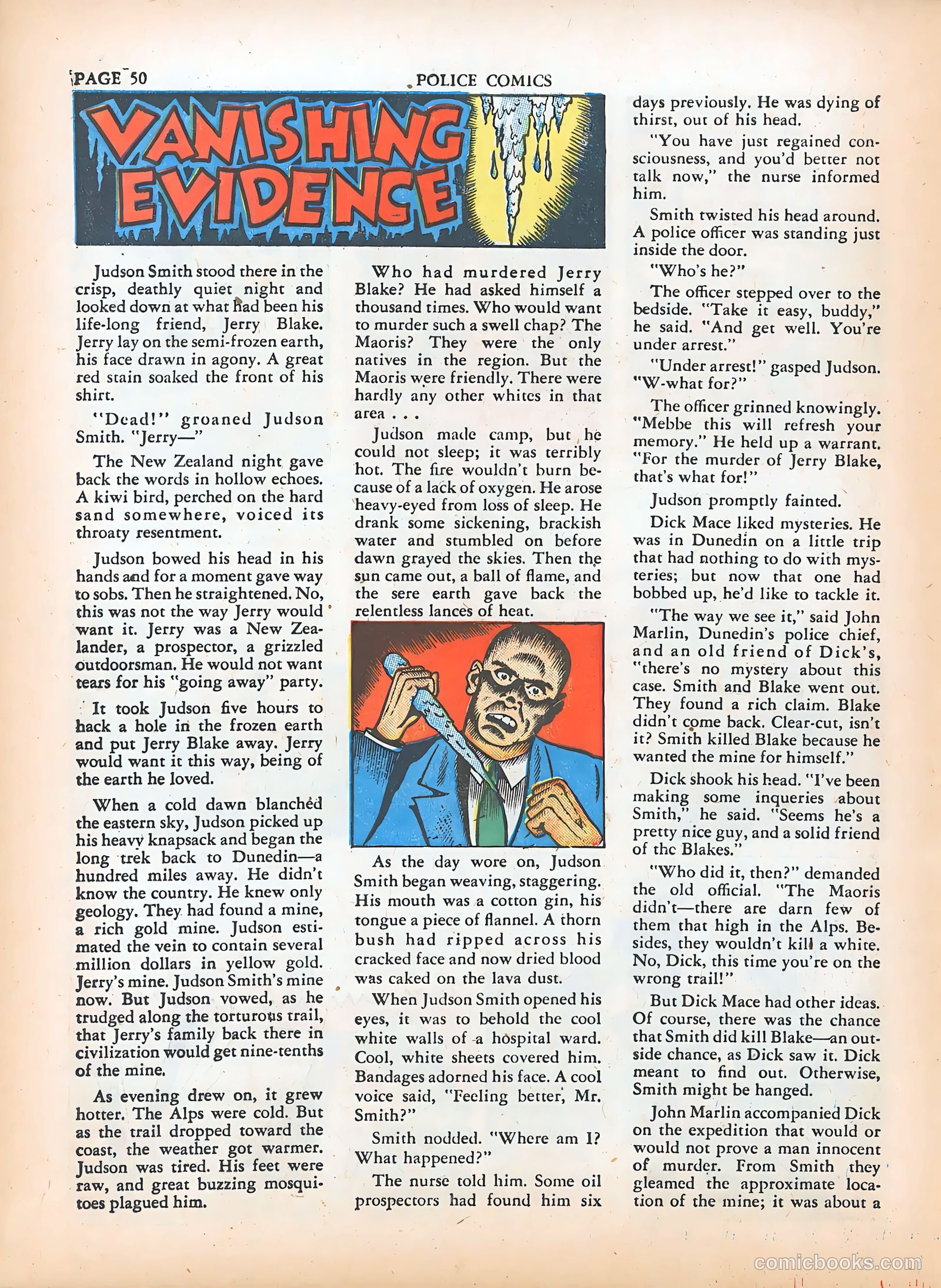 Police Comics #5 (1941) — page 52 of 68