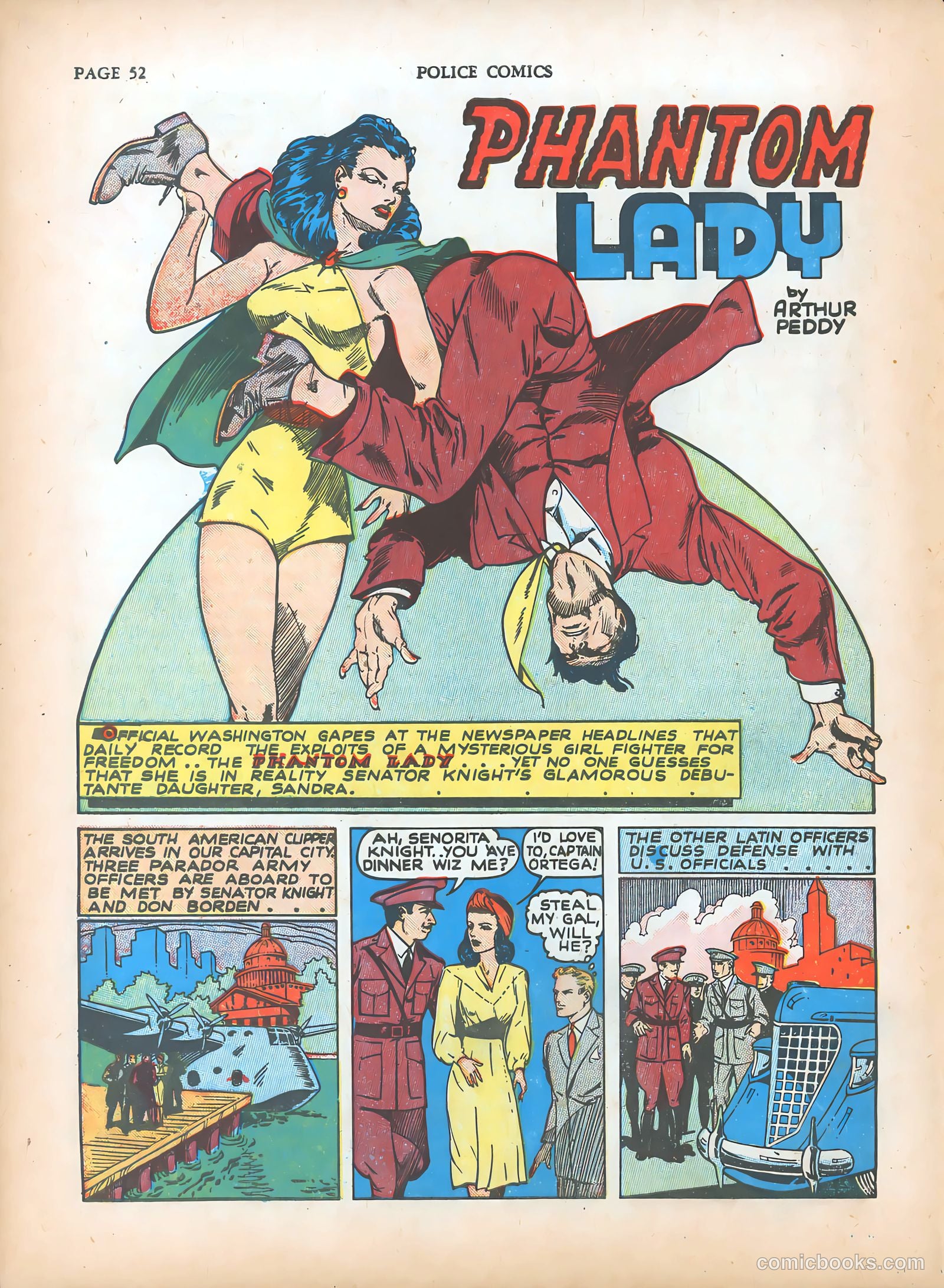 Police Comics #5 (1941) — page 54 of 68