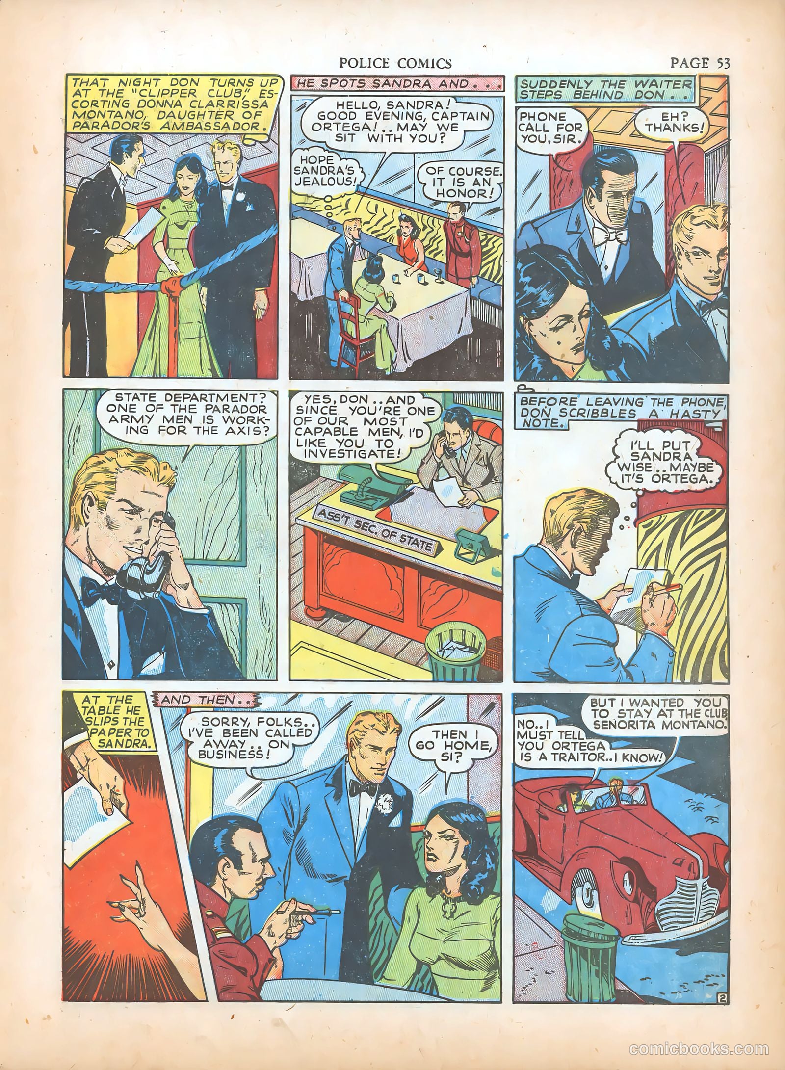 Police Comics #5 (1941) — page 55 of 68
