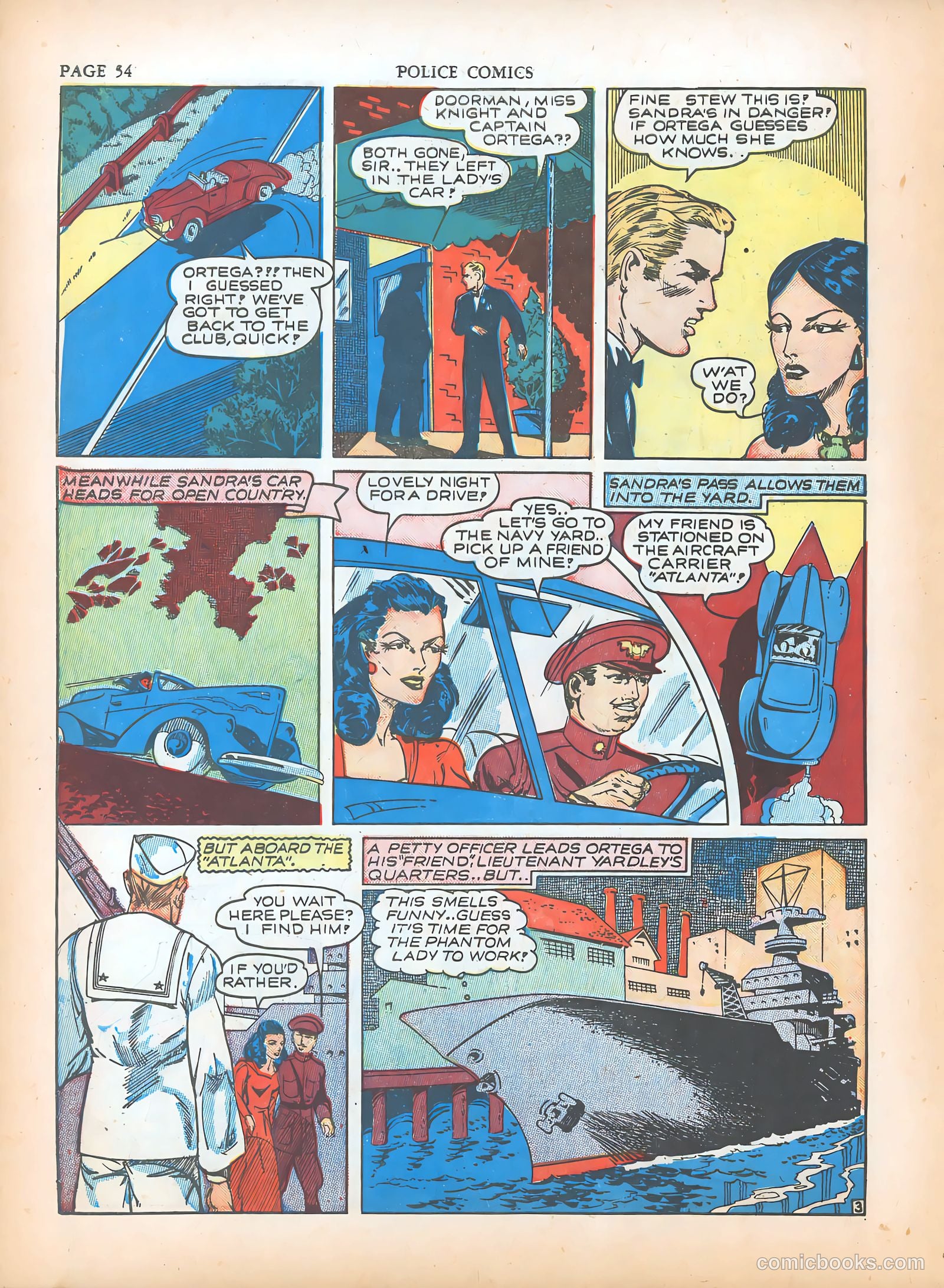 Police Comics #5 (1941) — page 56 of 68