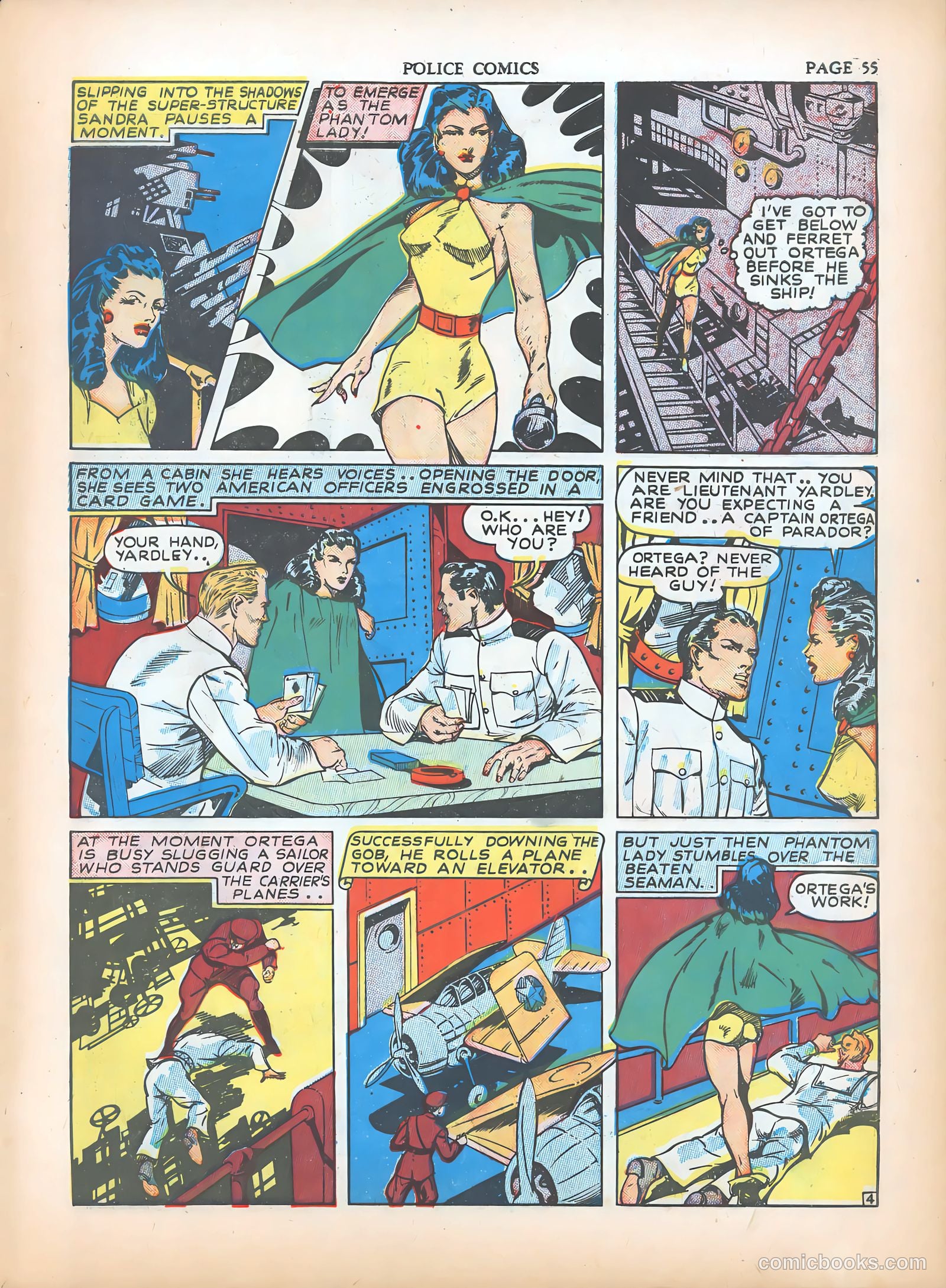 Police Comics #5 (1941) — page 57 of 68