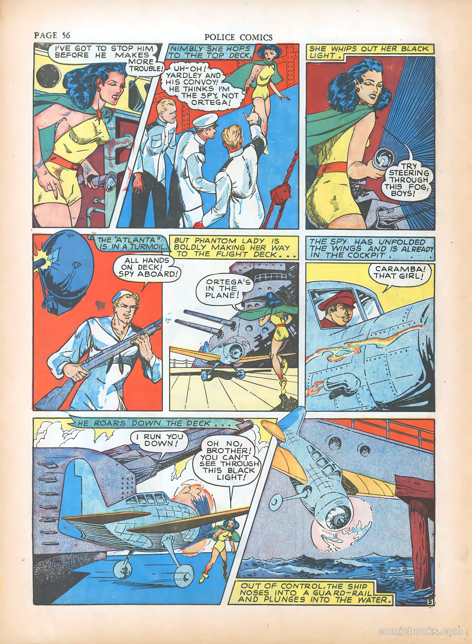 Police Comics #5 (1941) — page 58 of 68