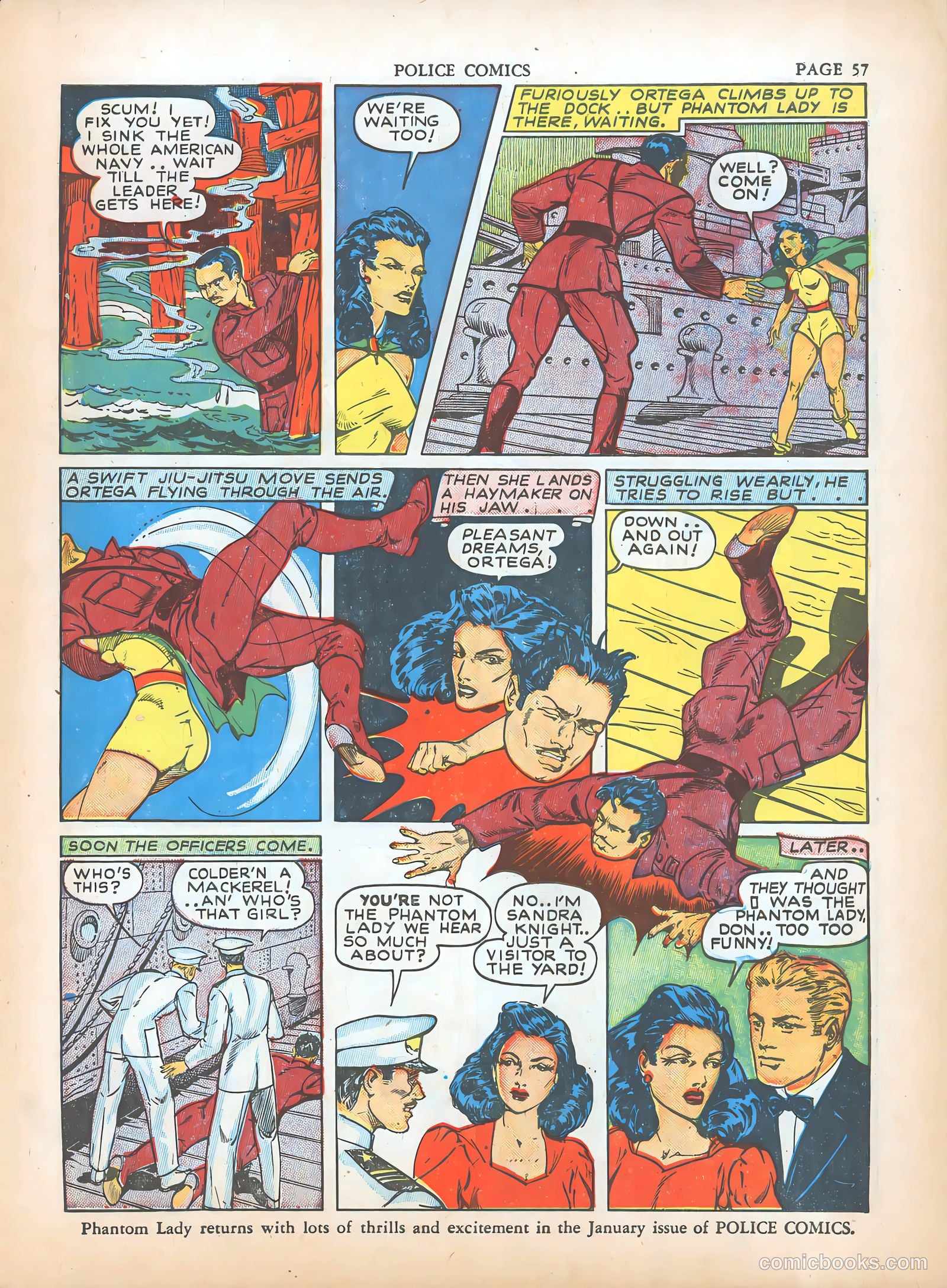 Police Comics #5 (1941) — page 59 of 68