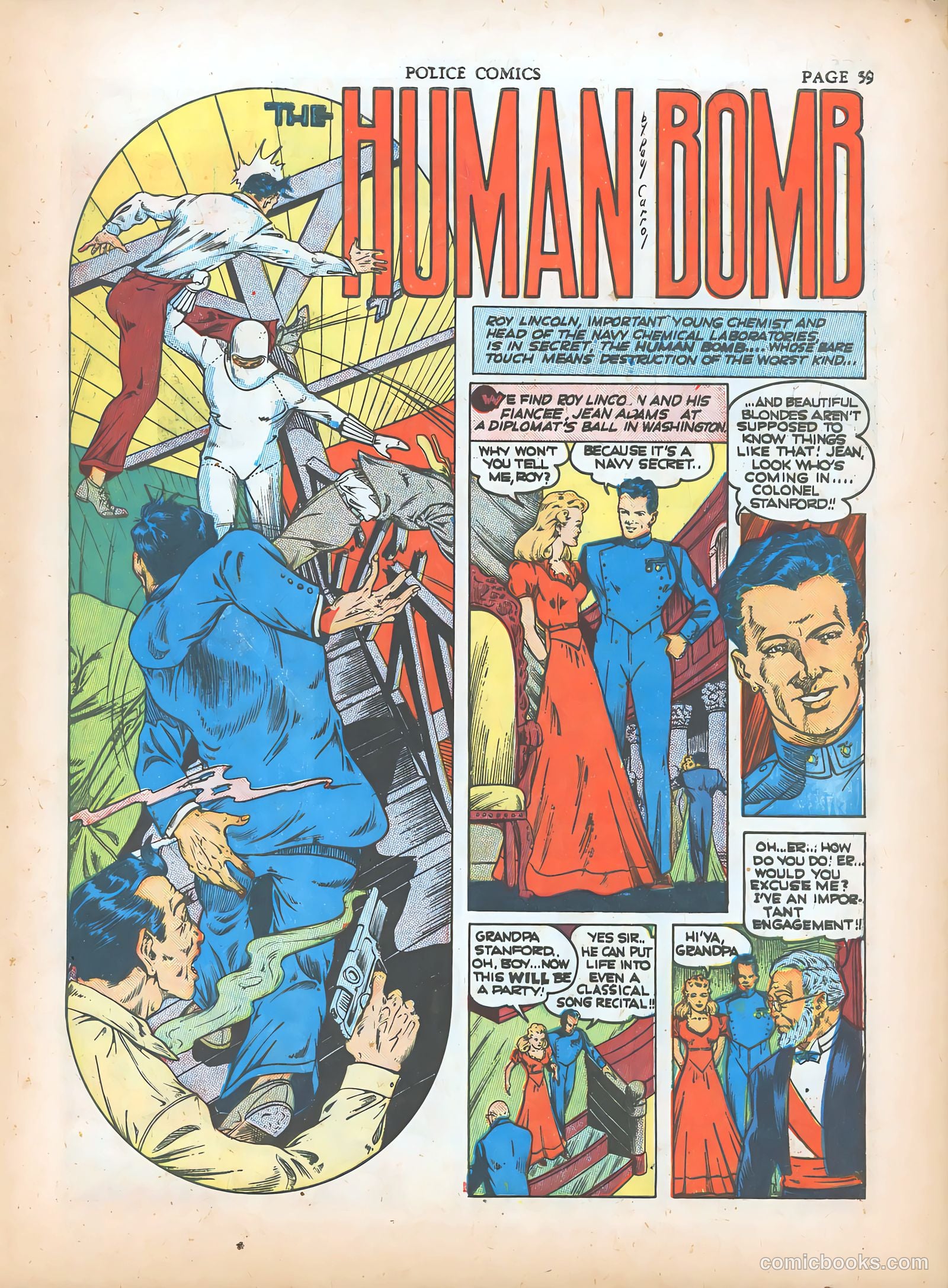 Police Comics #5 (1941) — page 61 of 68
