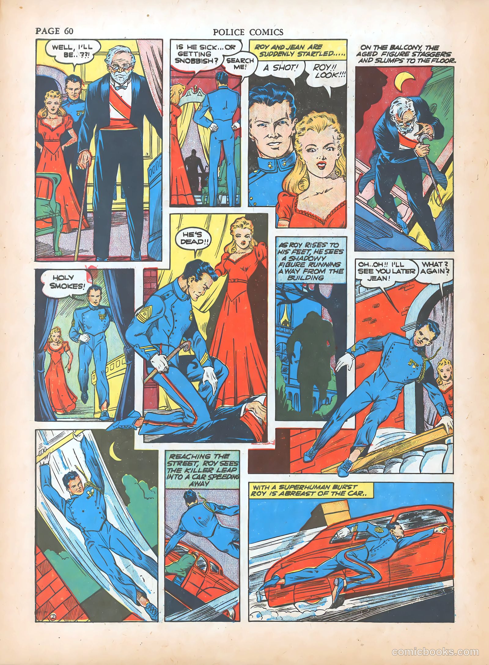 Police Comics #5 (1941) — page 62 of 68