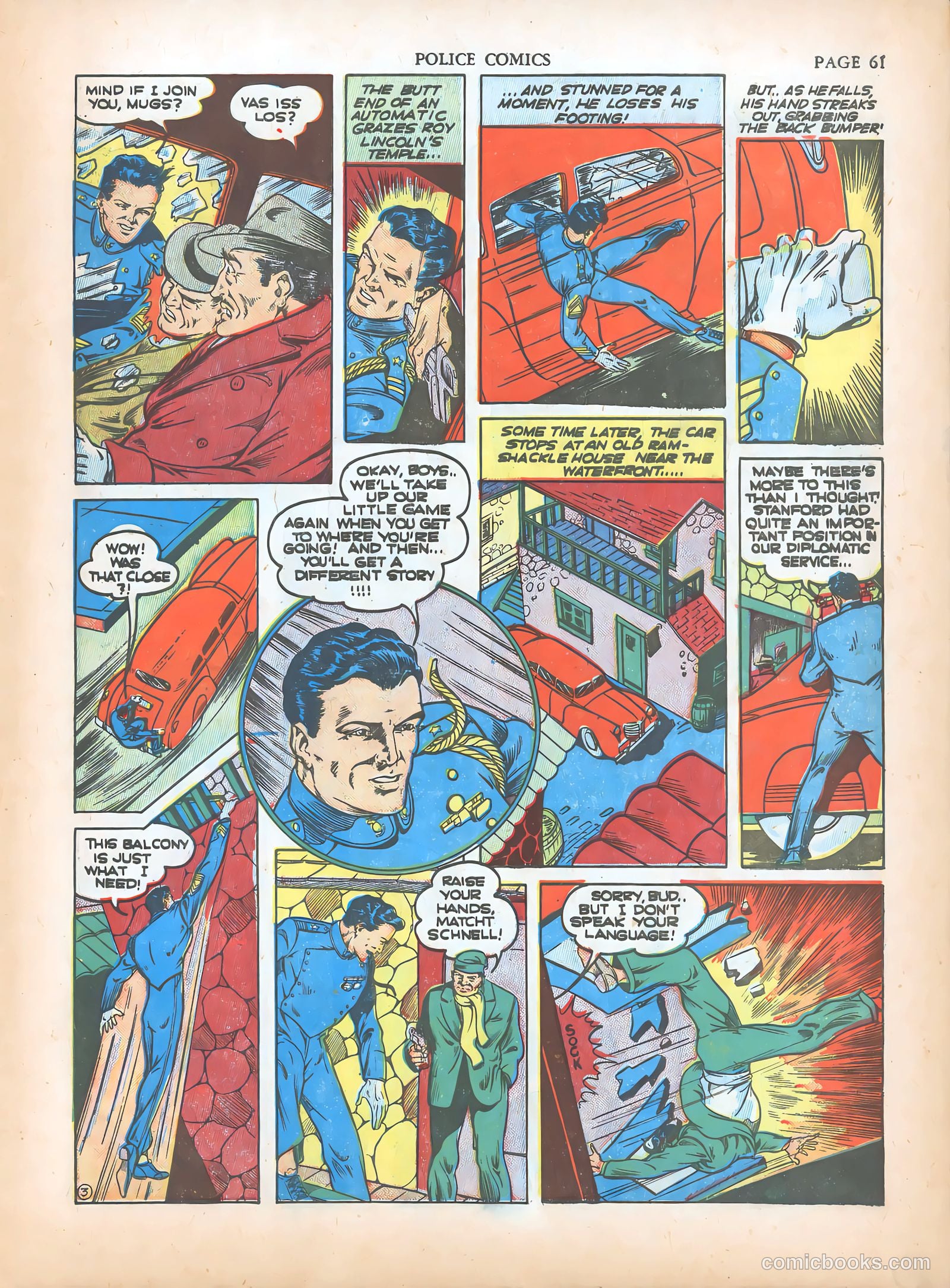 Police Comics #5 (1941) — page 63 of 68