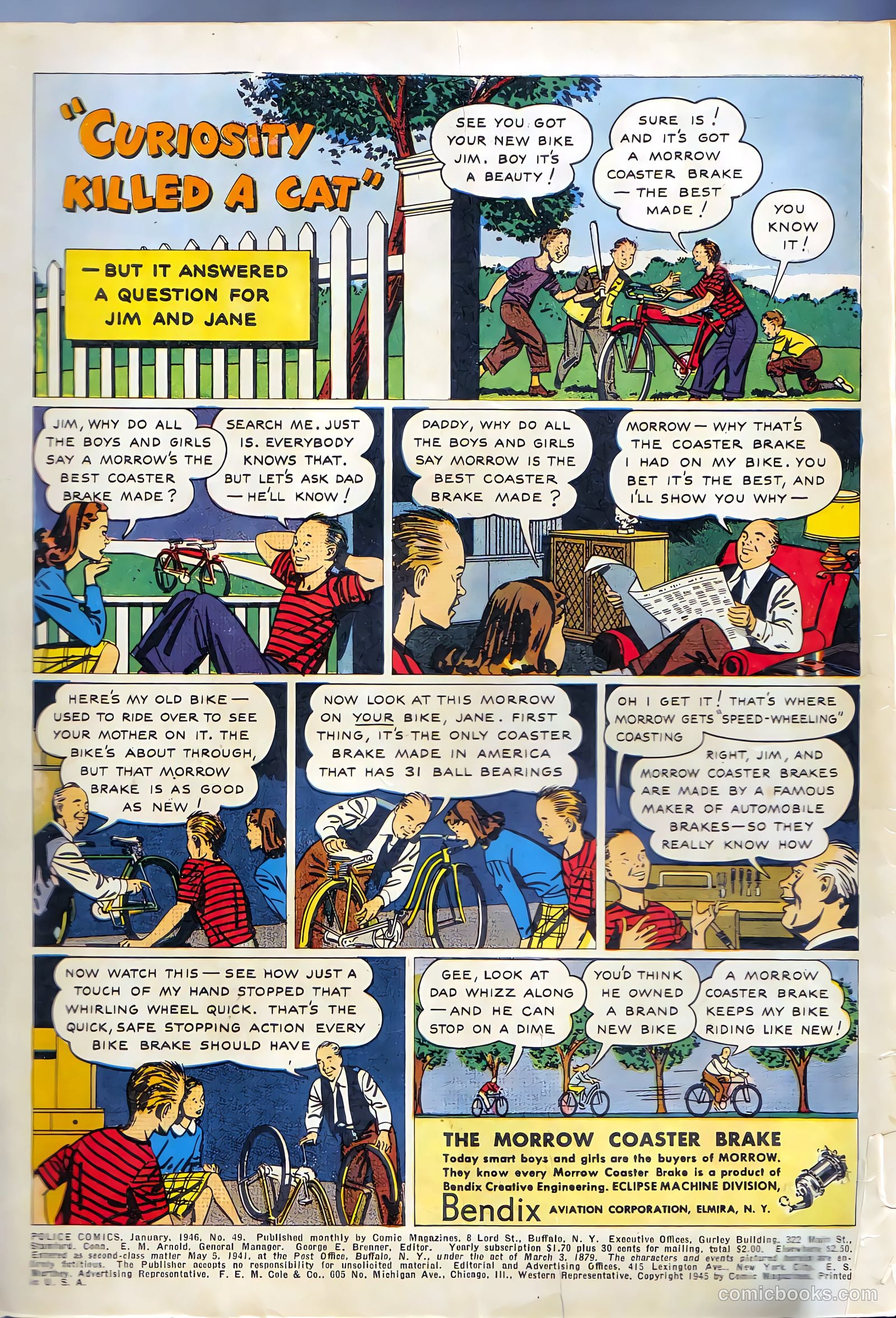 Police Comics #50 (1946) — page 2 of 60