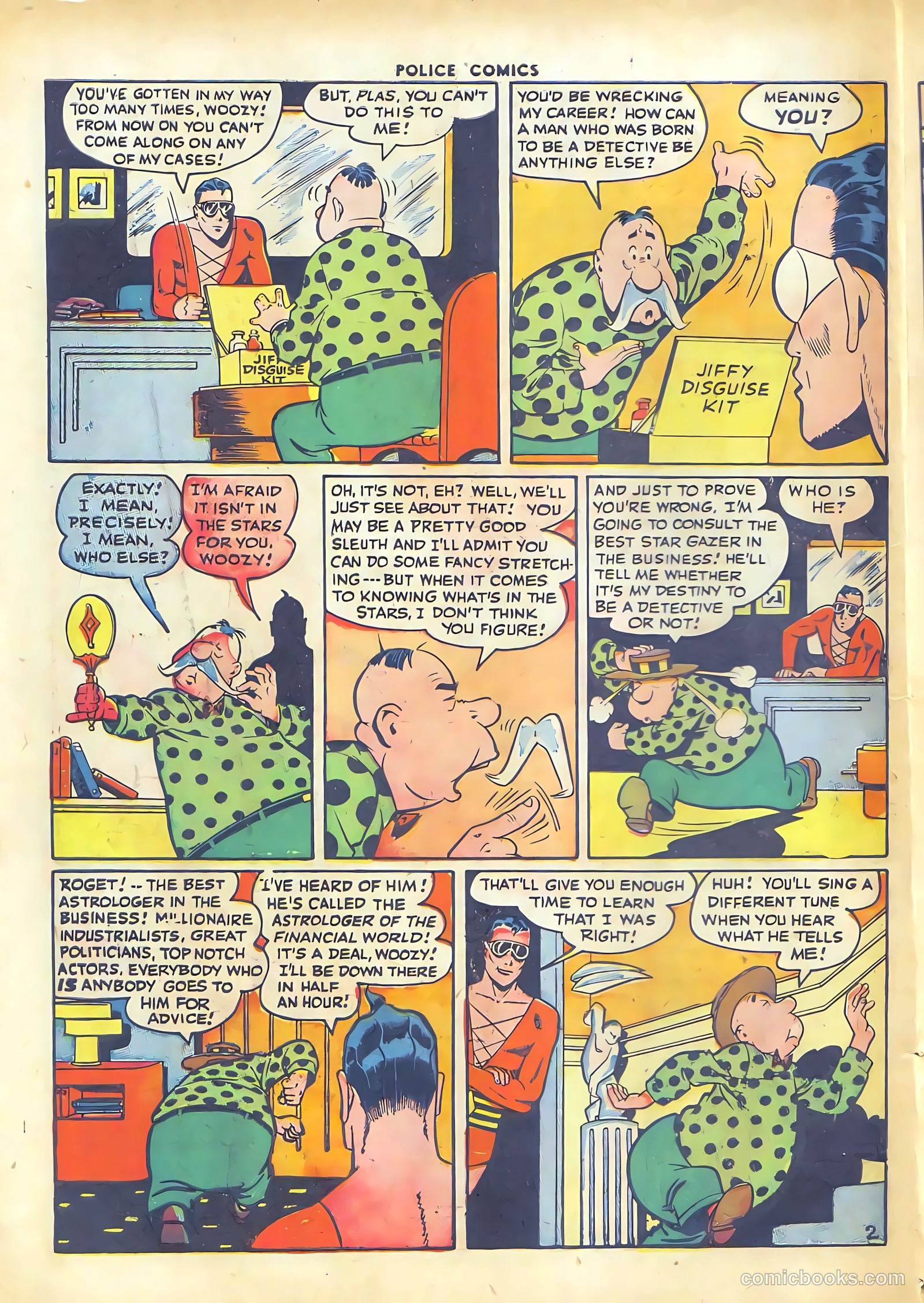 Police Comics #50 (1946) — page 4 of 60