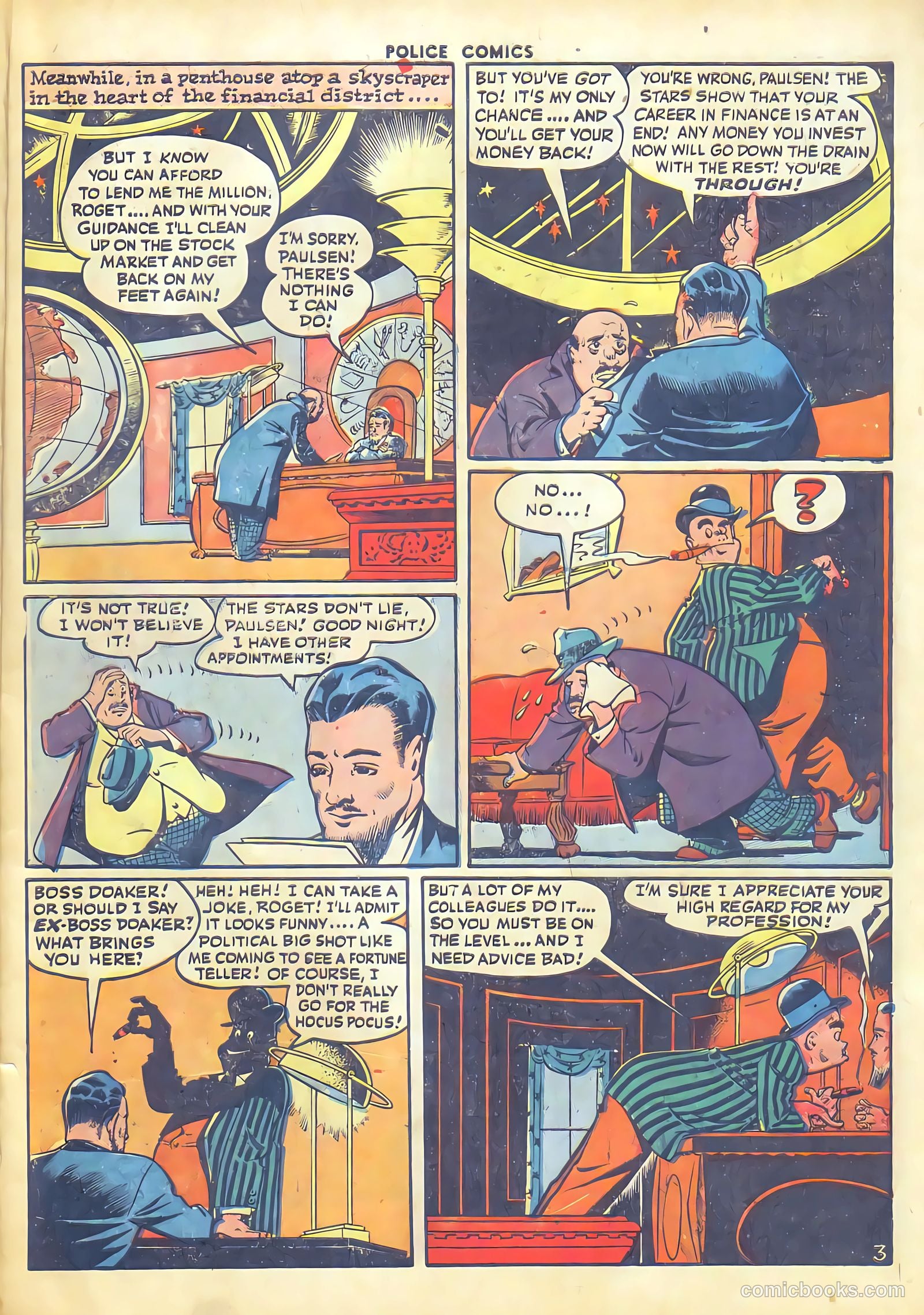 Police Comics #50 (1946) — page 5 of 60