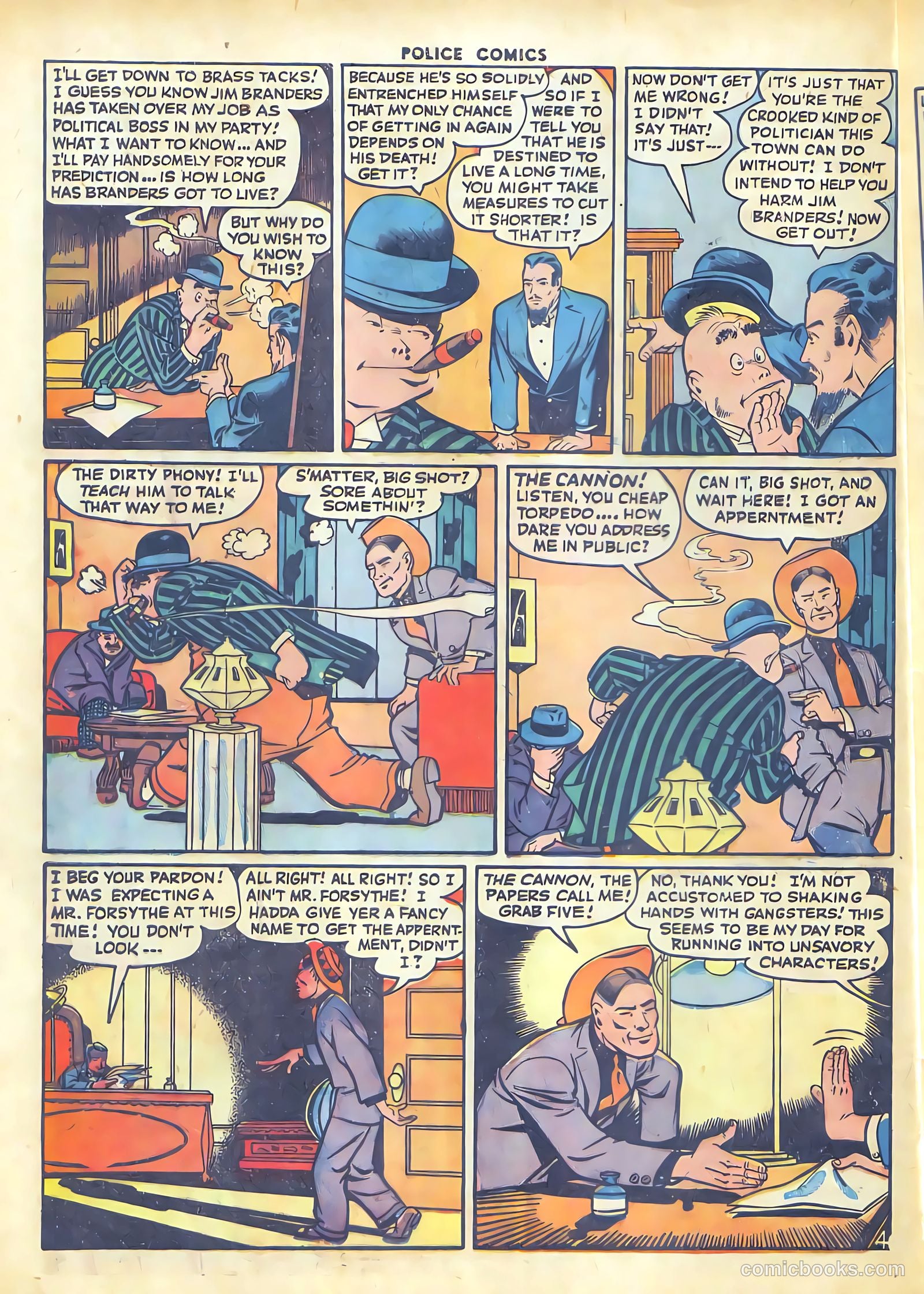 Police Comics #50 (1946) — page 6 of 60