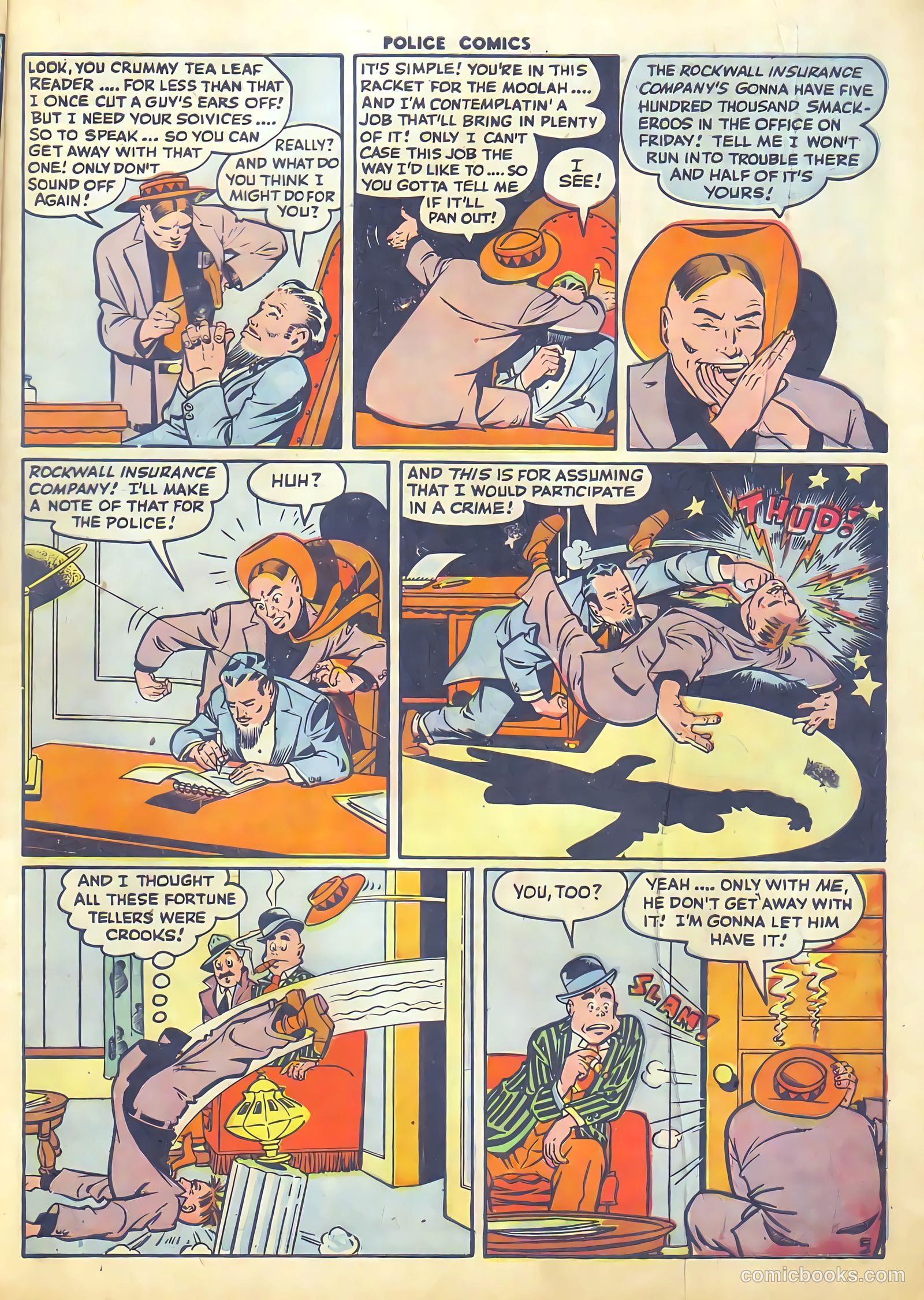 Police Comics #50 (1946) — page 7 of 60