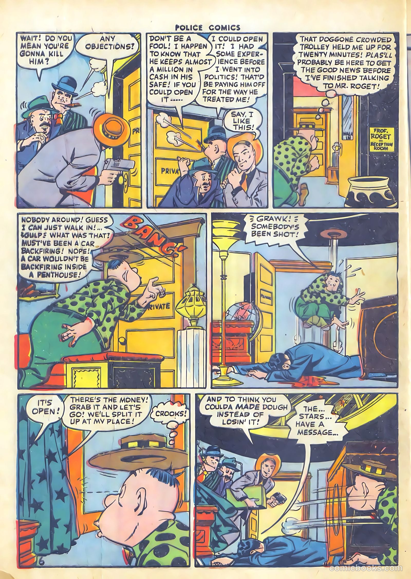 Police Comics #50 (1946) — page 8 of 60