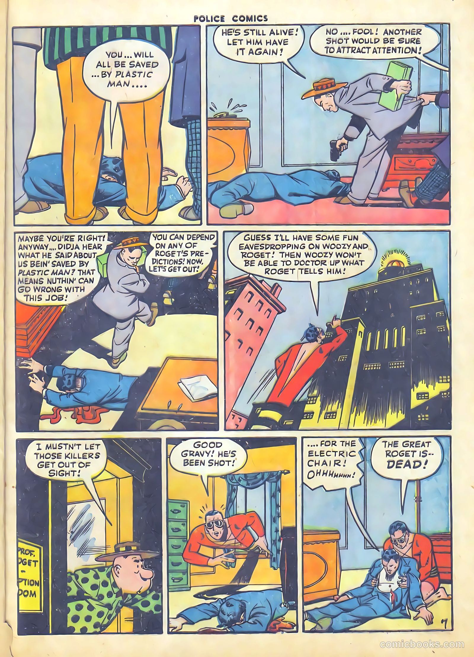 Police Comics #50 (1946) — page 9 of 60