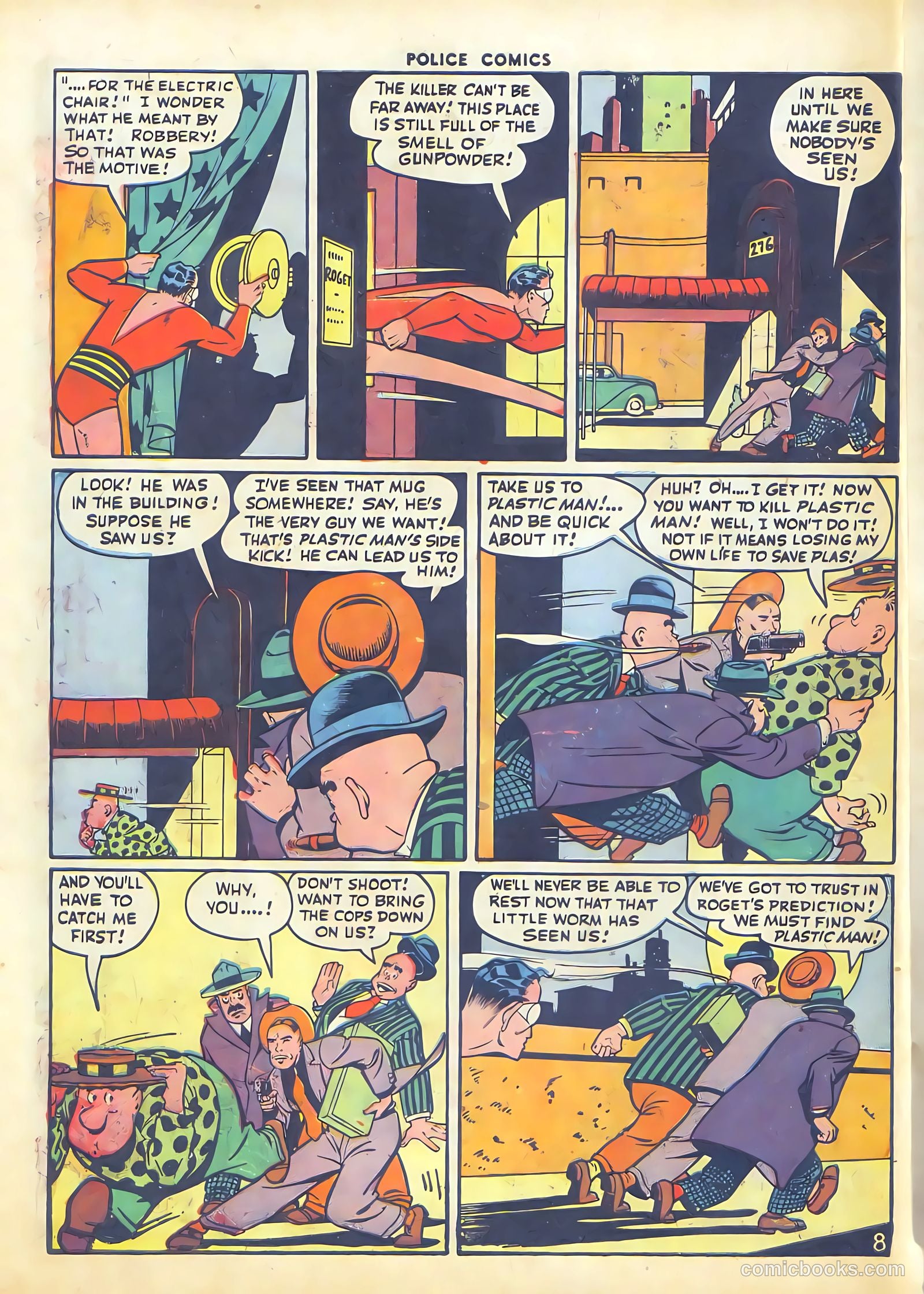 Police Comics #50 (1946) — page 10 of 60