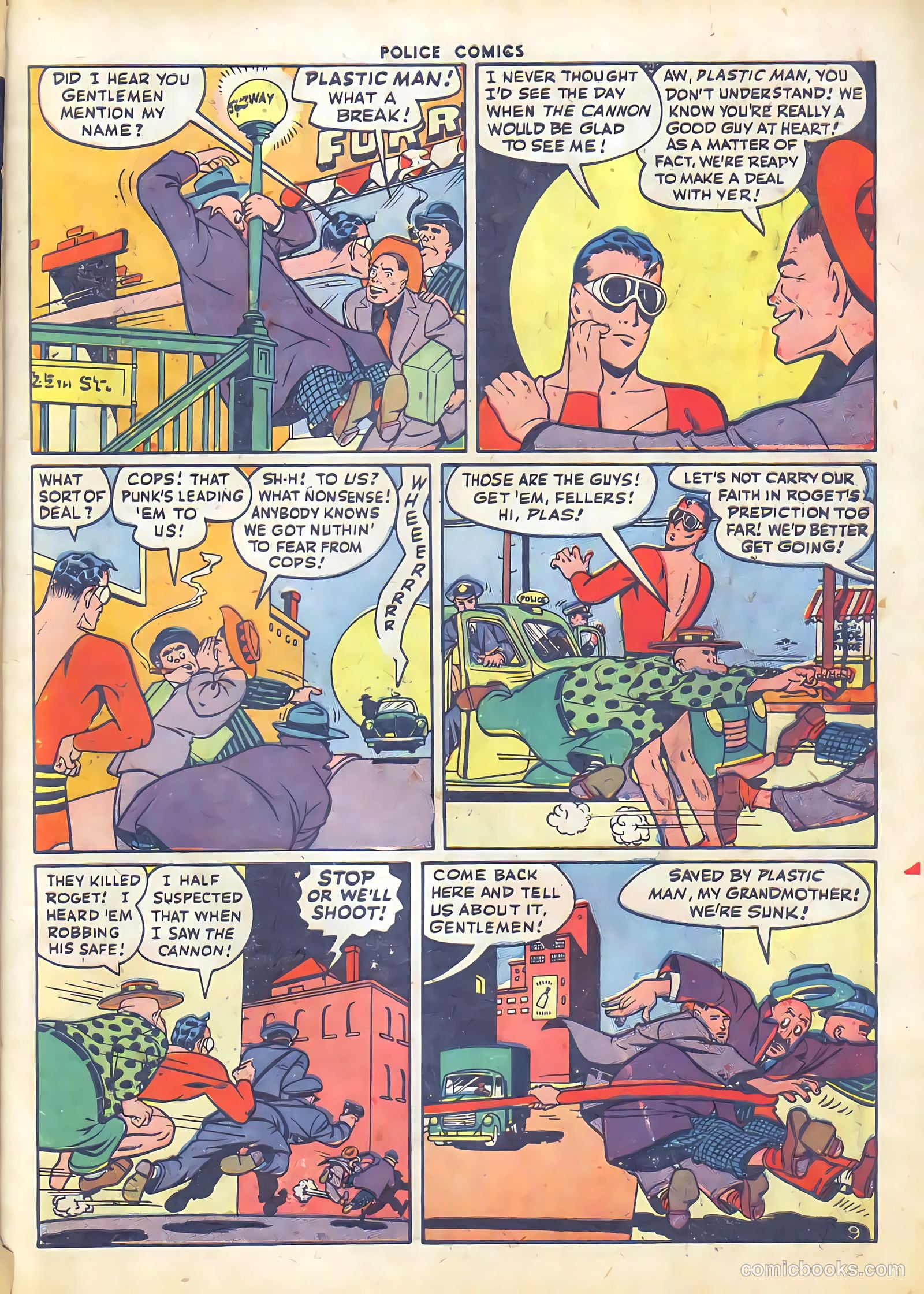 Police Comics #50 (1946) — page 11 of 60