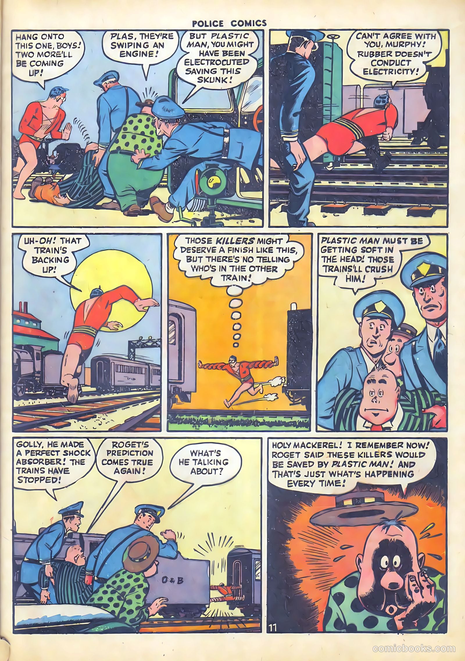 Police Comics #50 (1946) — page 13 of 60